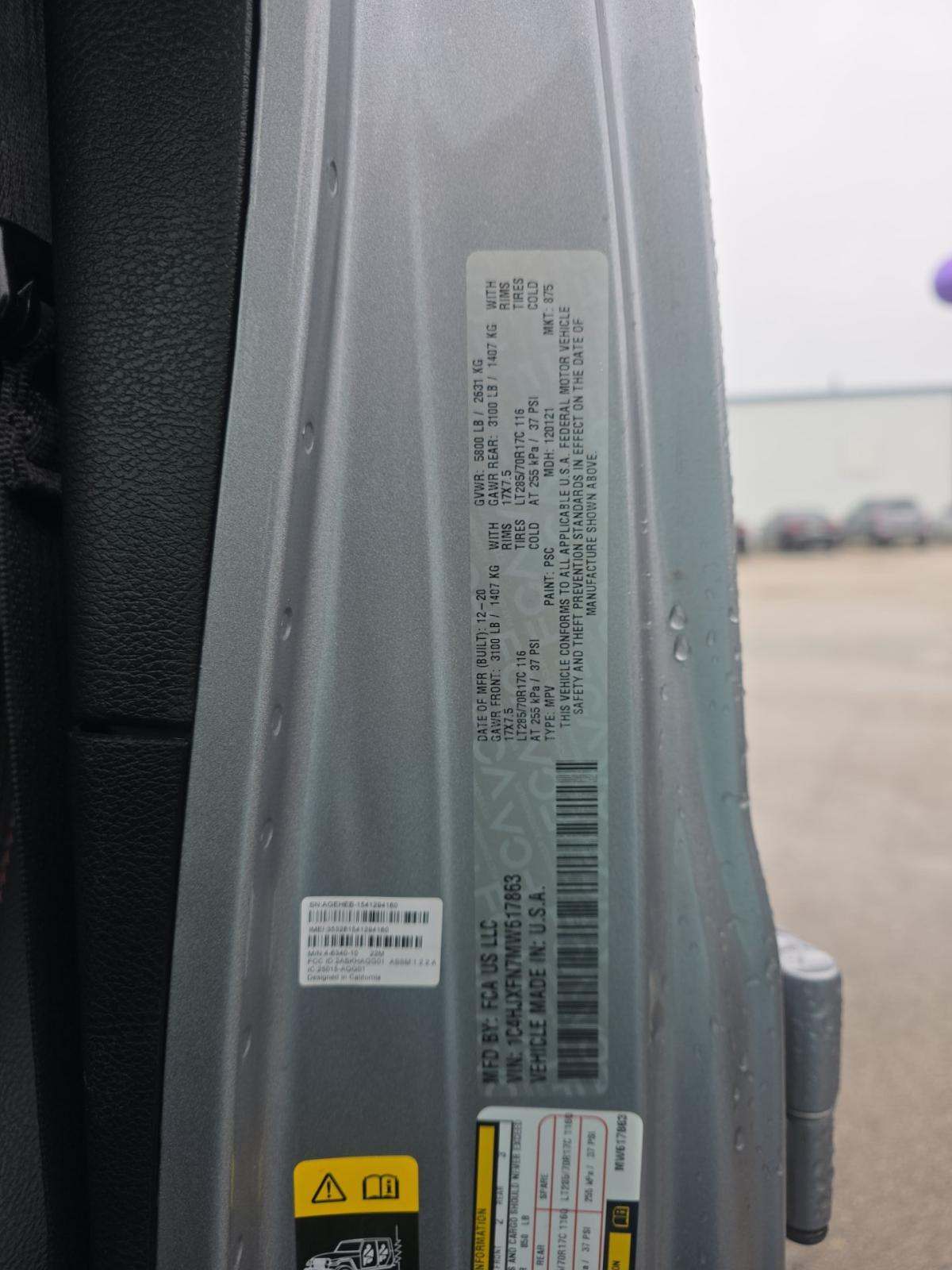 JEEP UNLIMITED RUBICON - 5