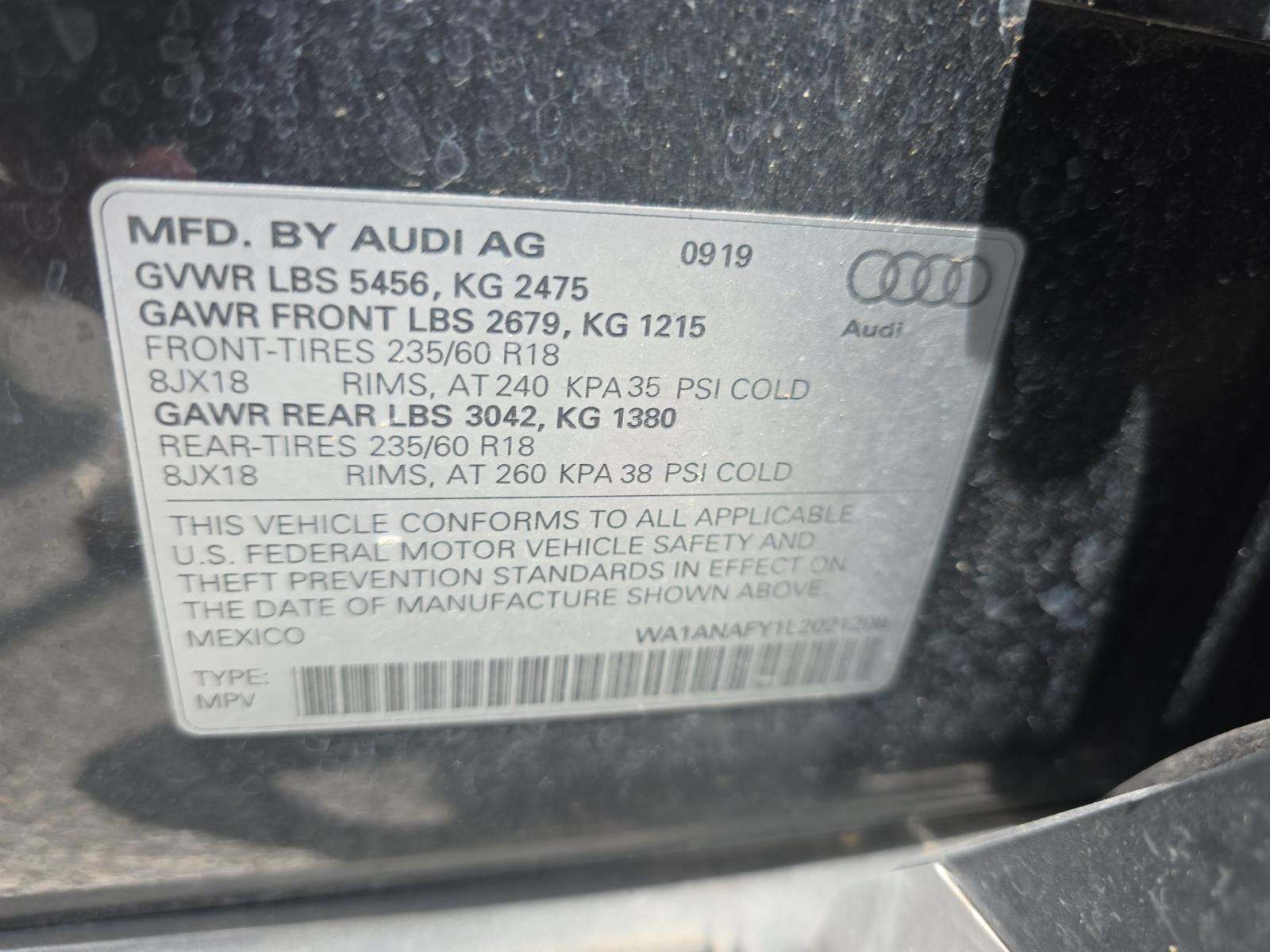 2020 Audi Q5 Premium AWD