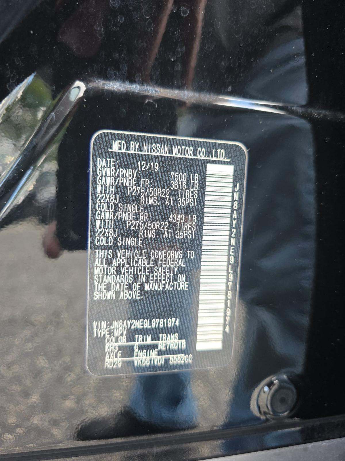 NISSAN ARMADA - 5