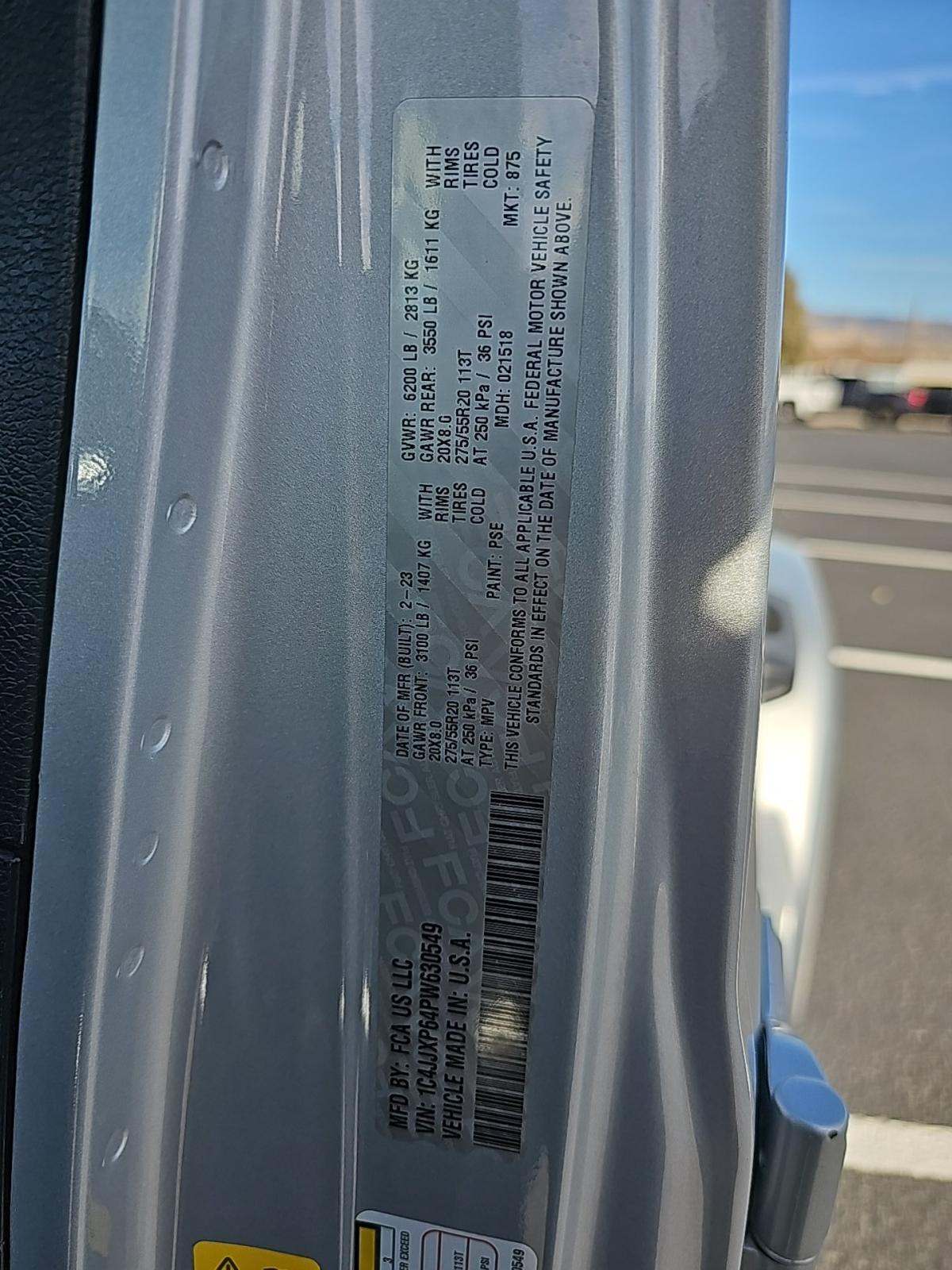 2023 Jeep Wrangler 4xe Sahara AWD