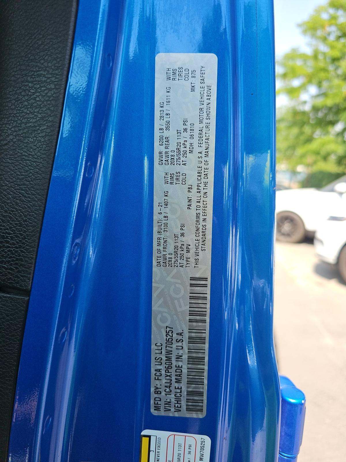 2021 Jeep Wrangler Unlimited 4xe Sahara AWD