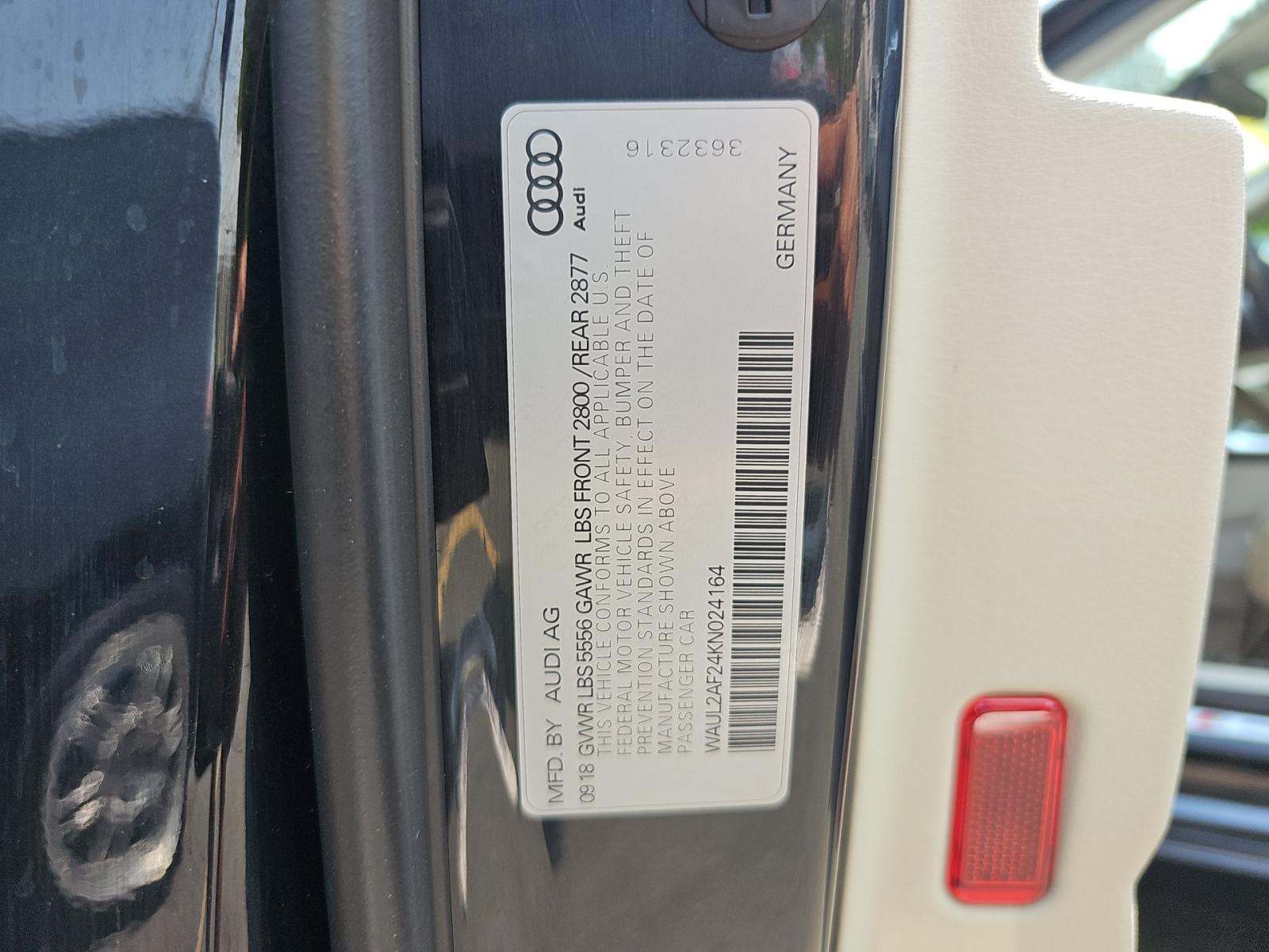 2019 Audi A6 3.0T Premium Plus AWD
