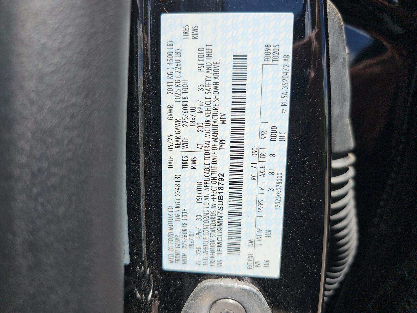 2025 Ford Escape ST-Line AWD