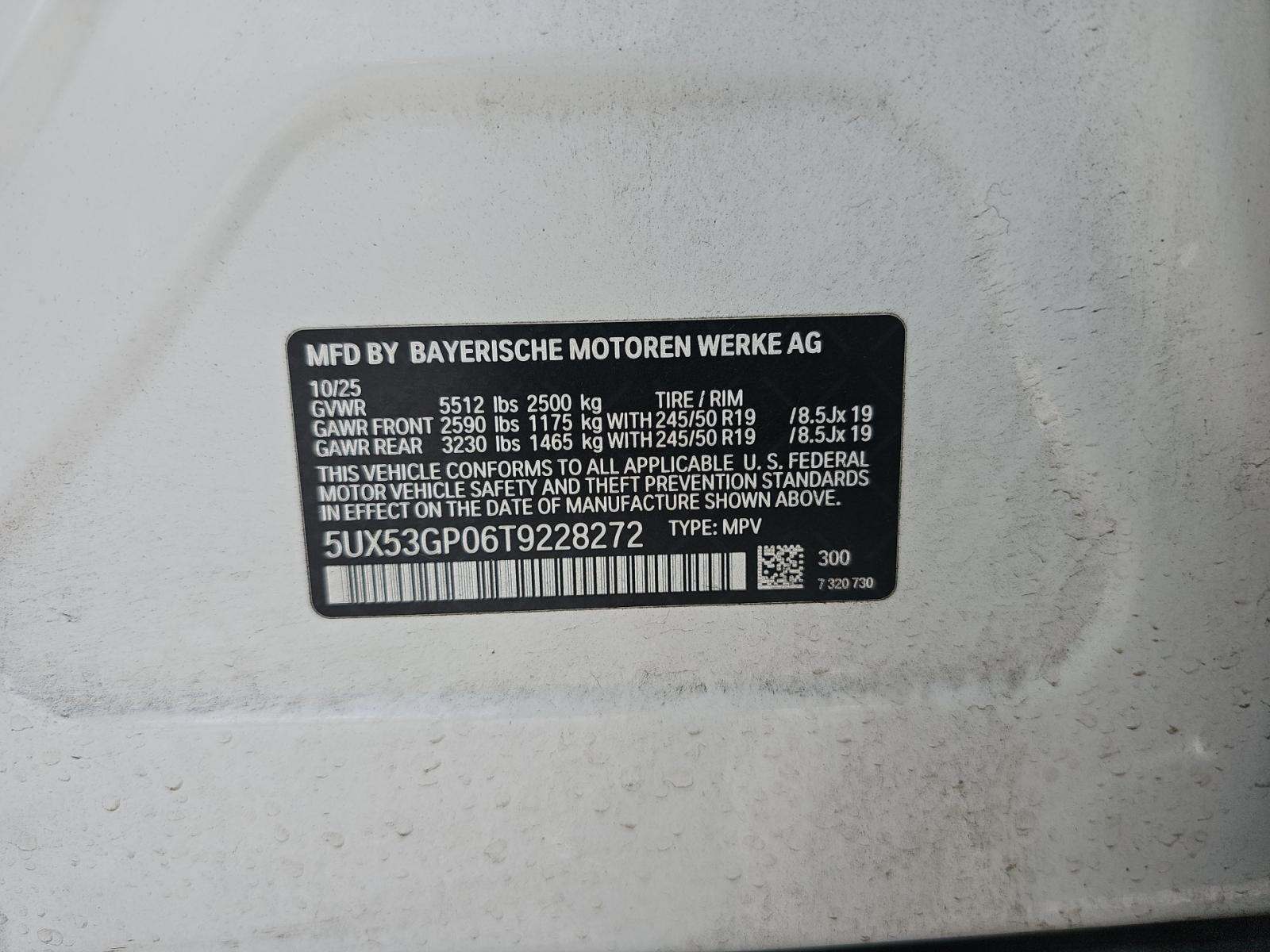 2026 BMW X3 xDrive30 AWD