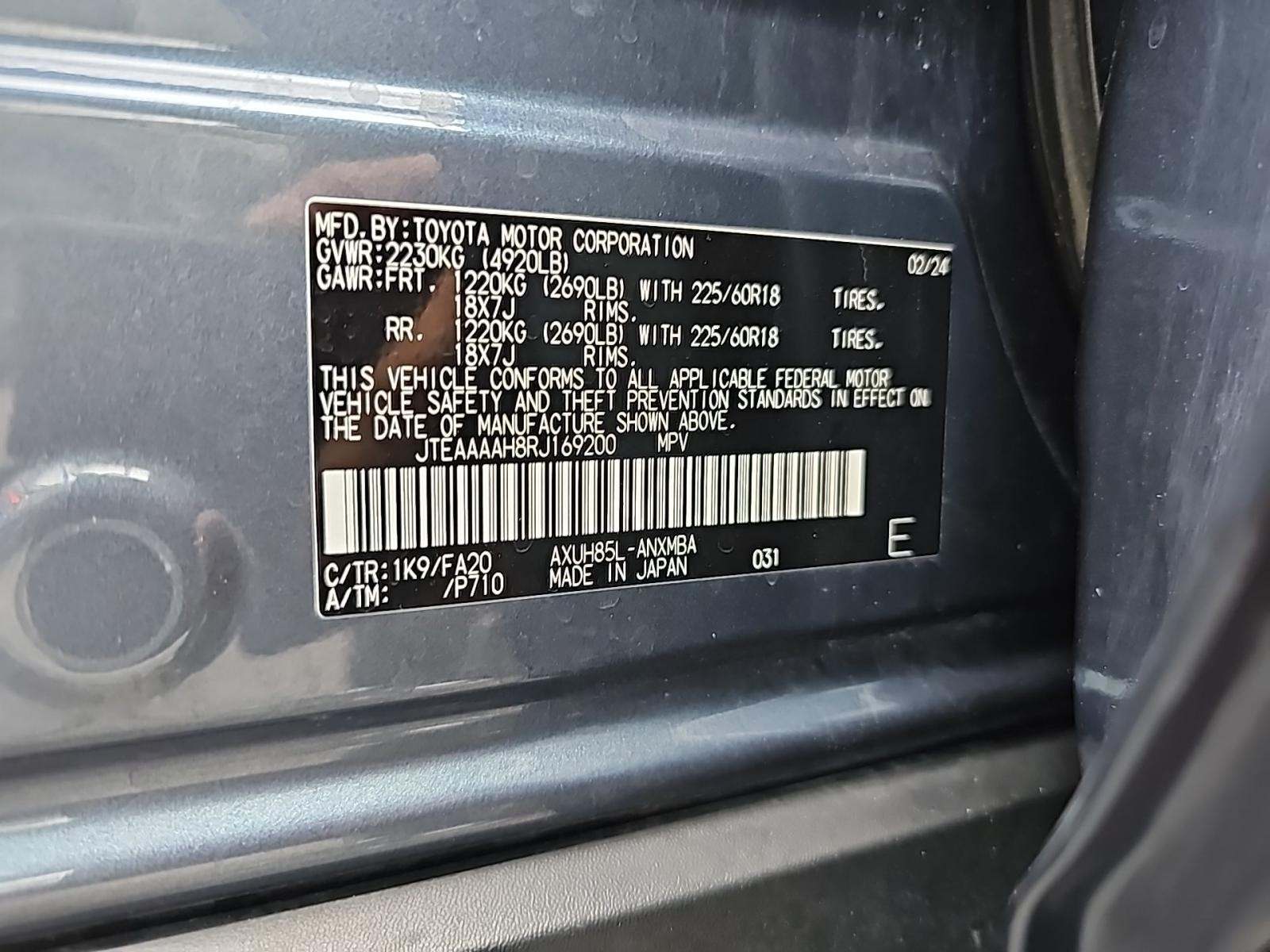 2024 Toyota Venza LE AWD