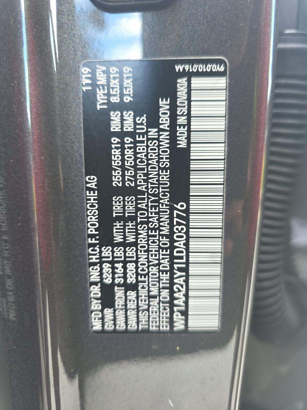 2020 Porsche Cayenne Base AWD