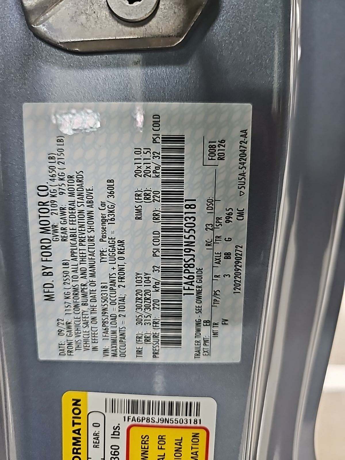 2022 Ford Mustang Shelby GT500 RWD