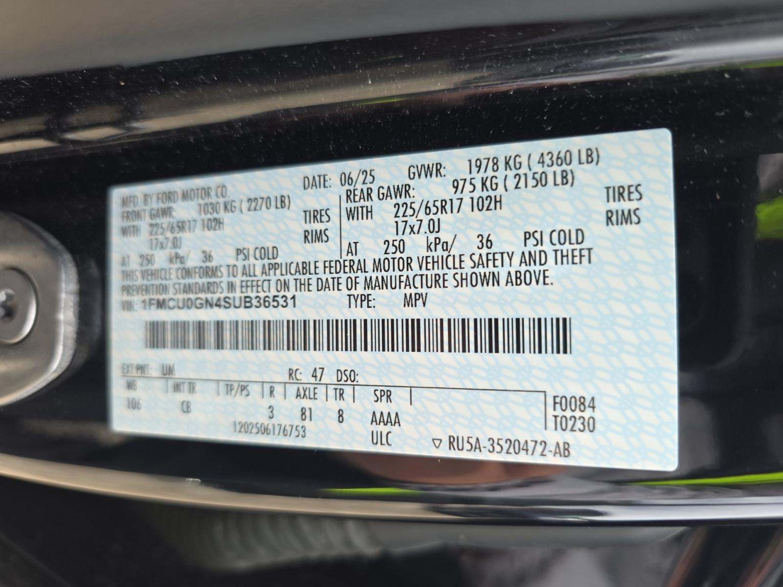 2025 Ford Escape Active FWD