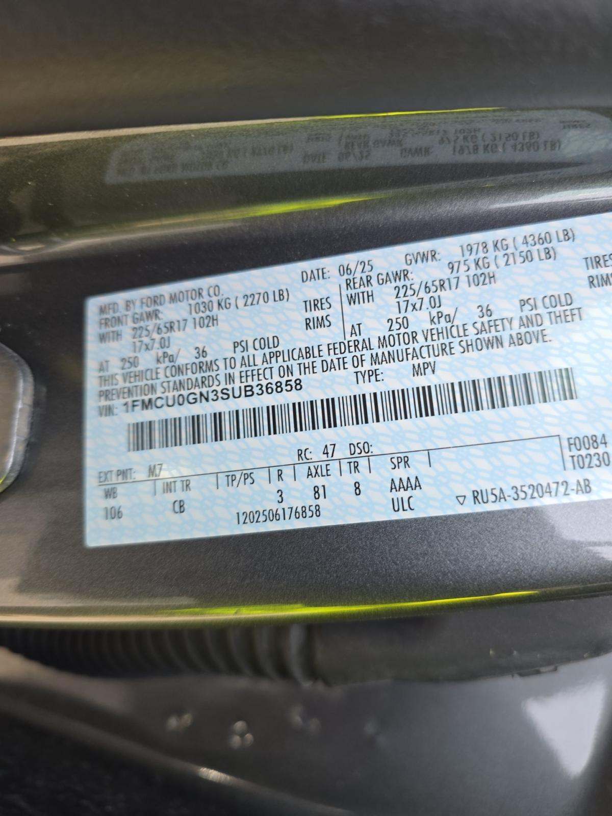 2025 Ford Escape Active FWD