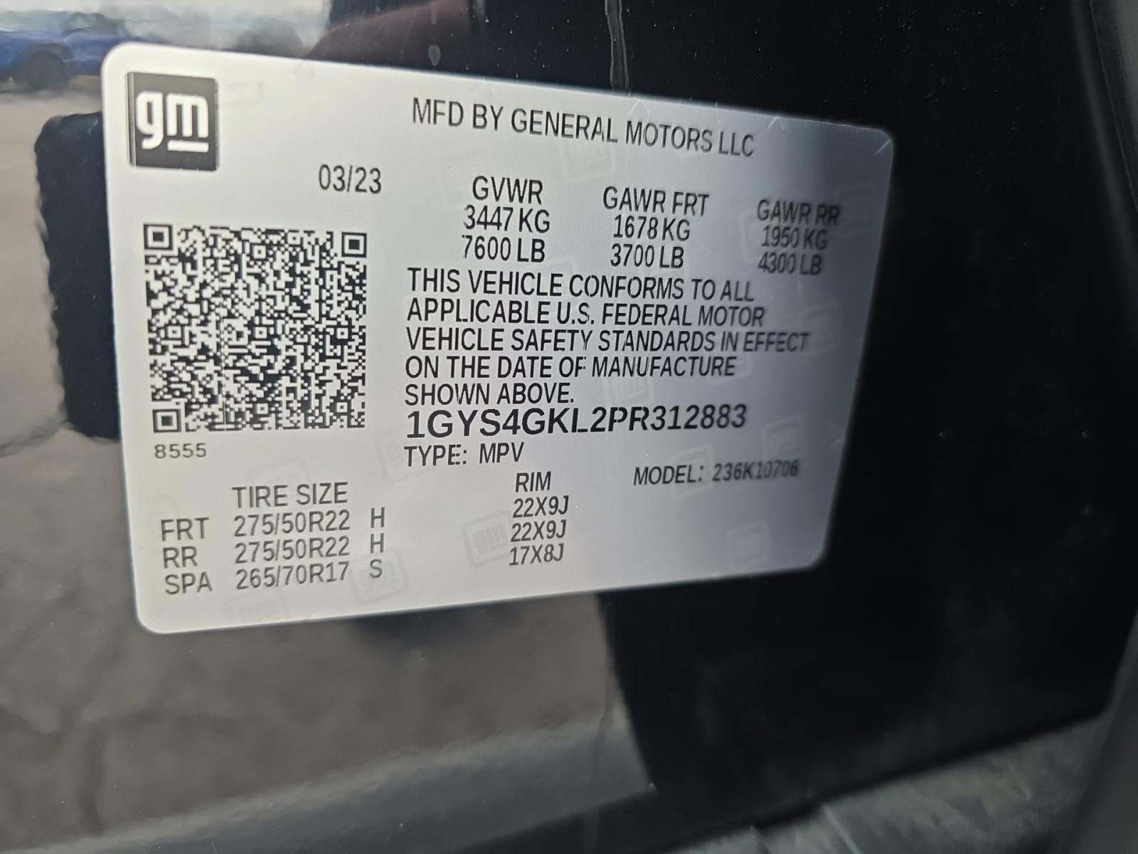 2023 Cadillac Escalade Sport Platinum AWD