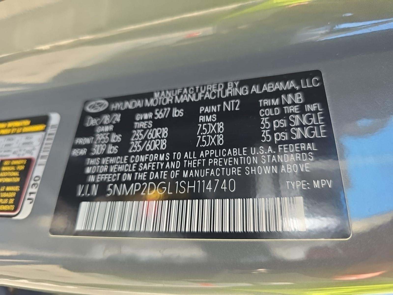 2025 Hyundai Santa Fe SEL AWD