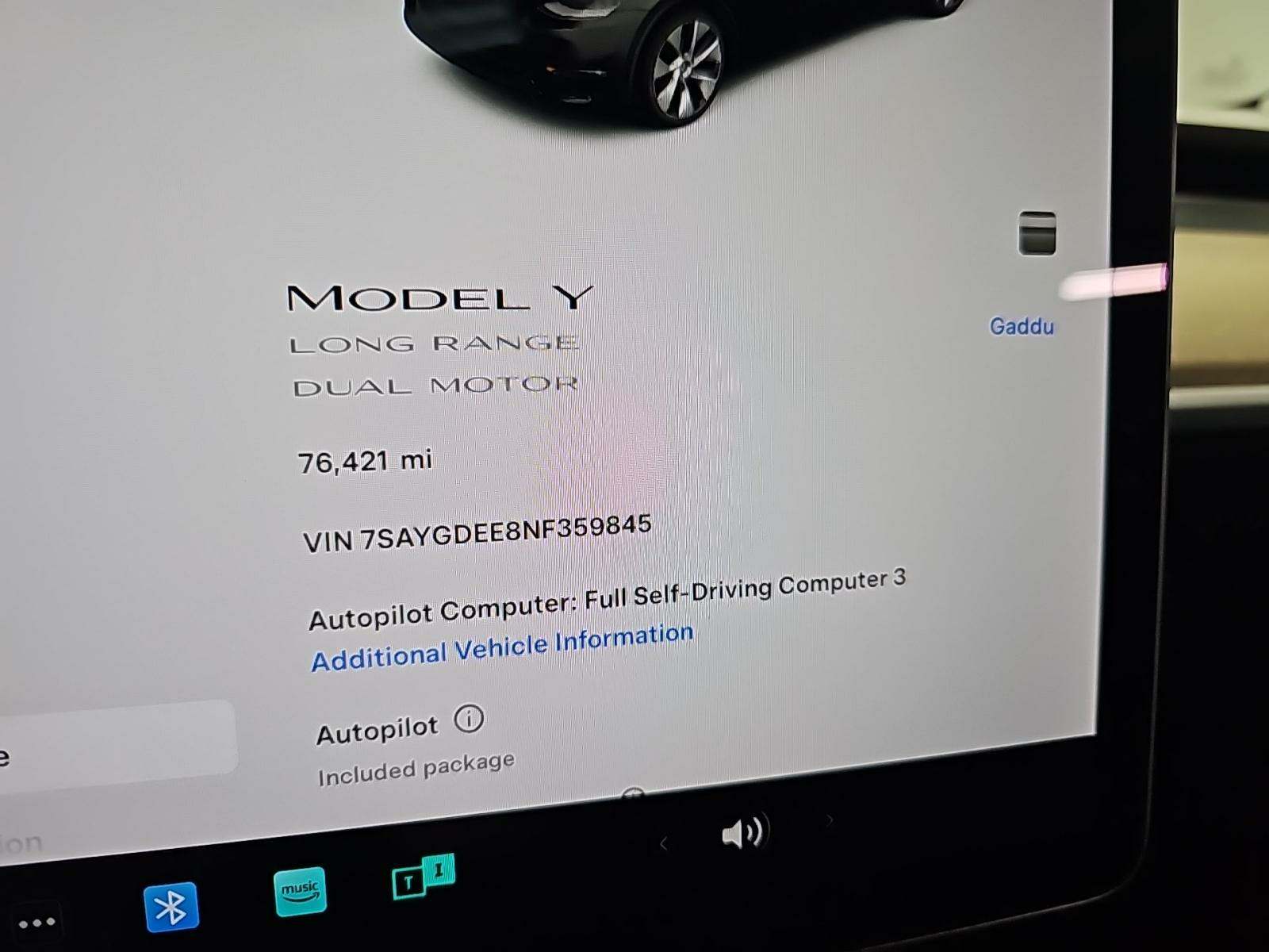2022 Tesla Model Y Long Range AWD