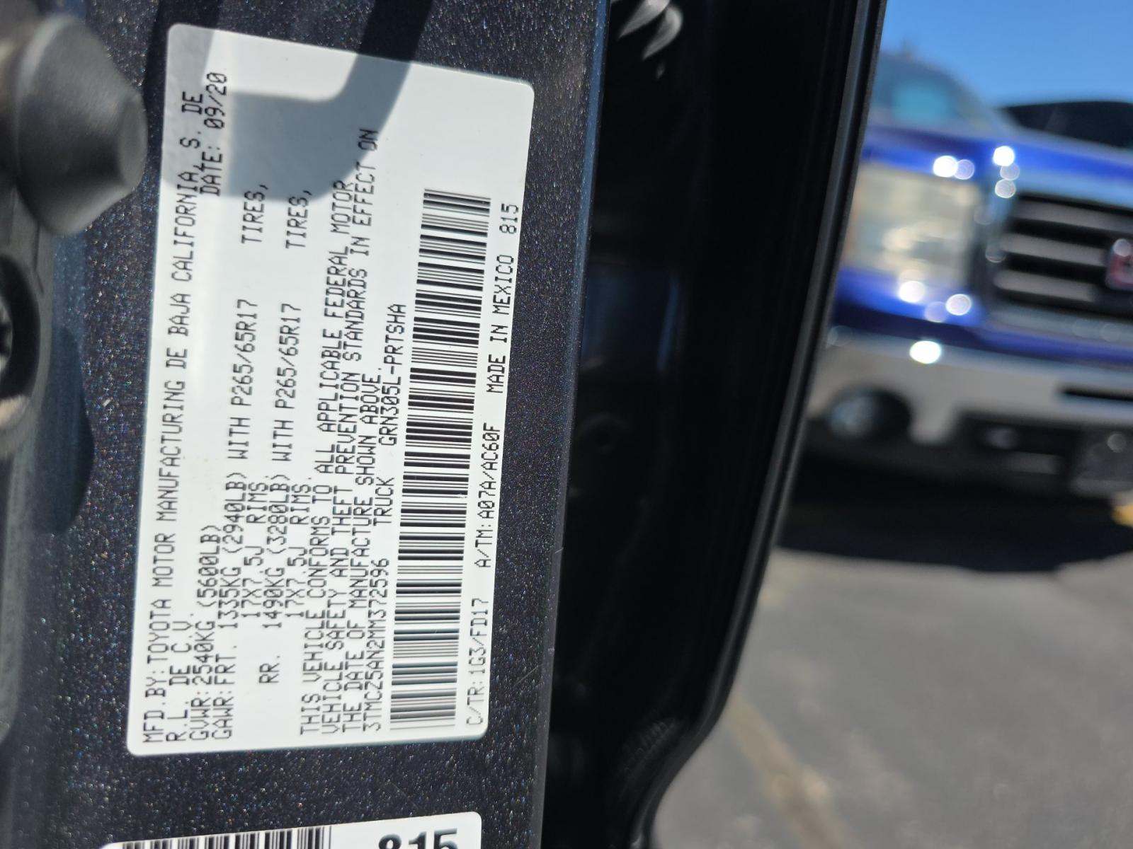 2021 Toyota Tacoma TRD Sport AWD