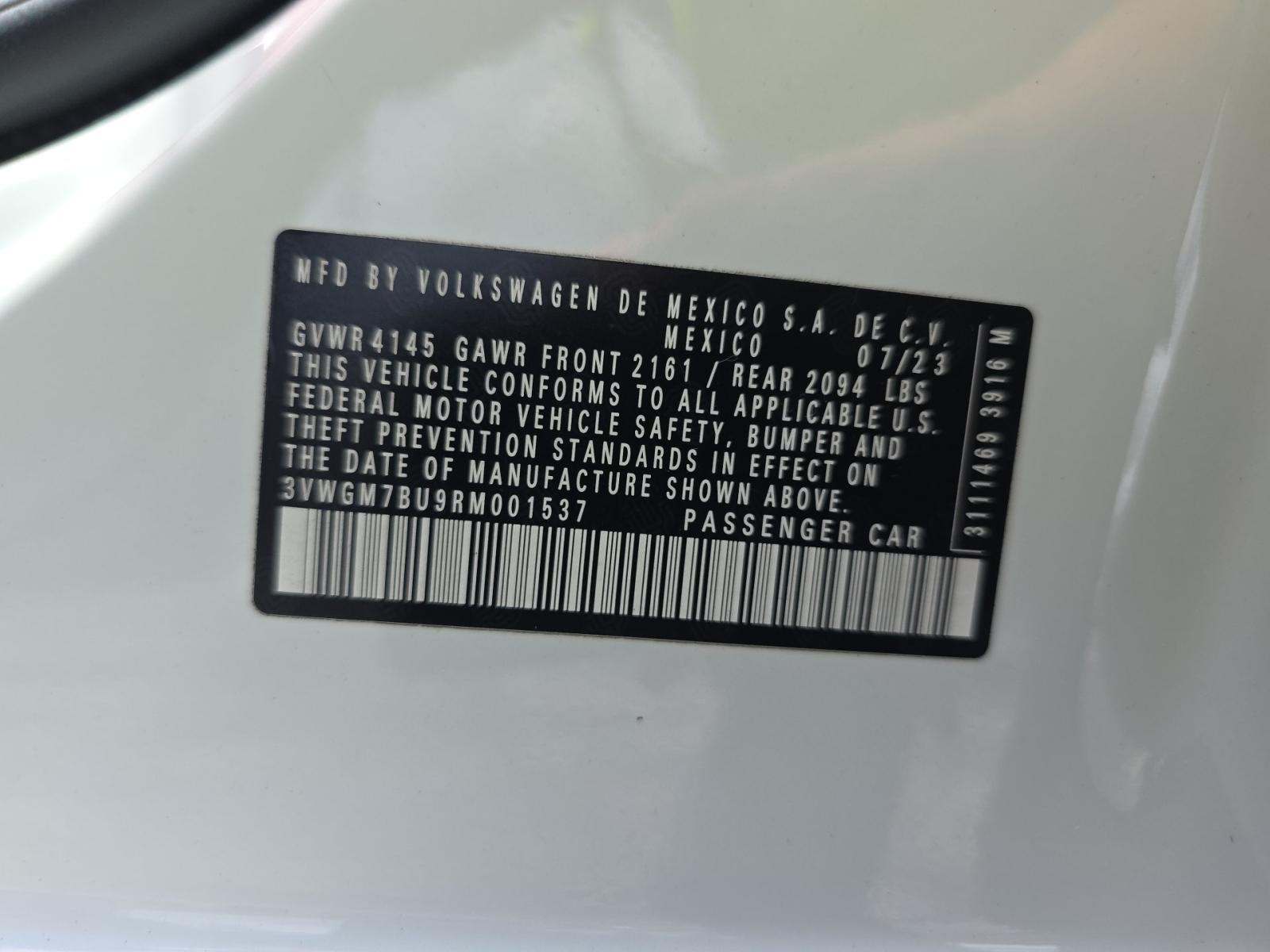 2024 Volkswagen Jetta 1.5T SEL FWD