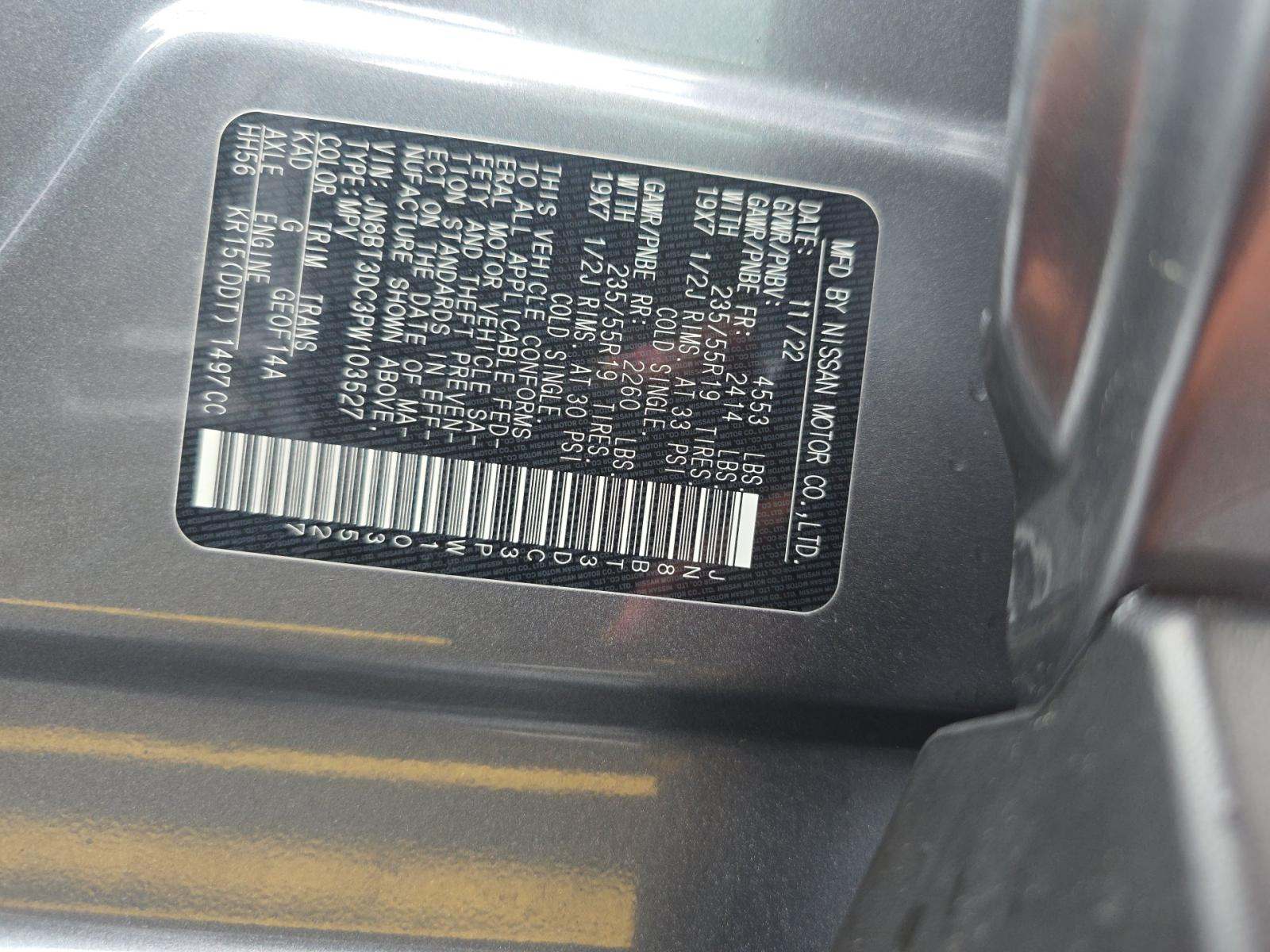 2023 Nissan Rogue Platinum FWD
