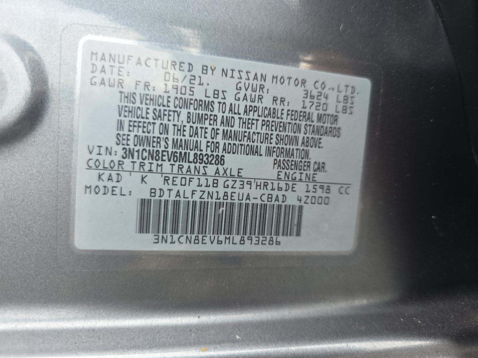 NISSAN VERSA - 5
