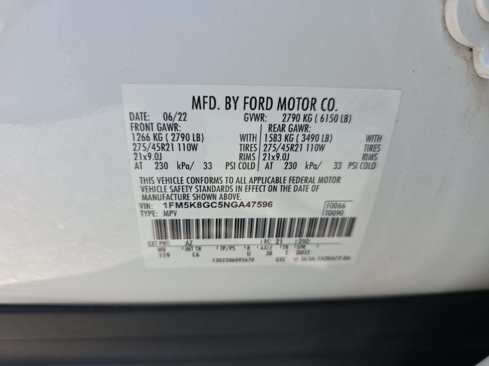 2022 Ford Explorer ST AWD