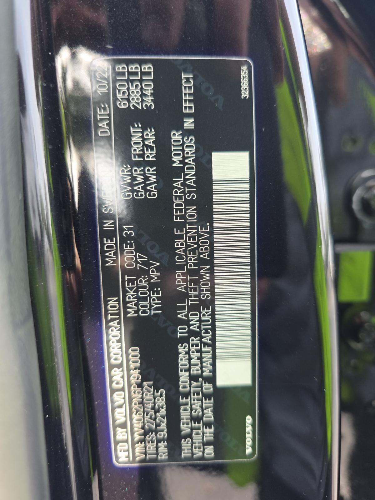 2023 Volvo XC90 B6 Plus AWD