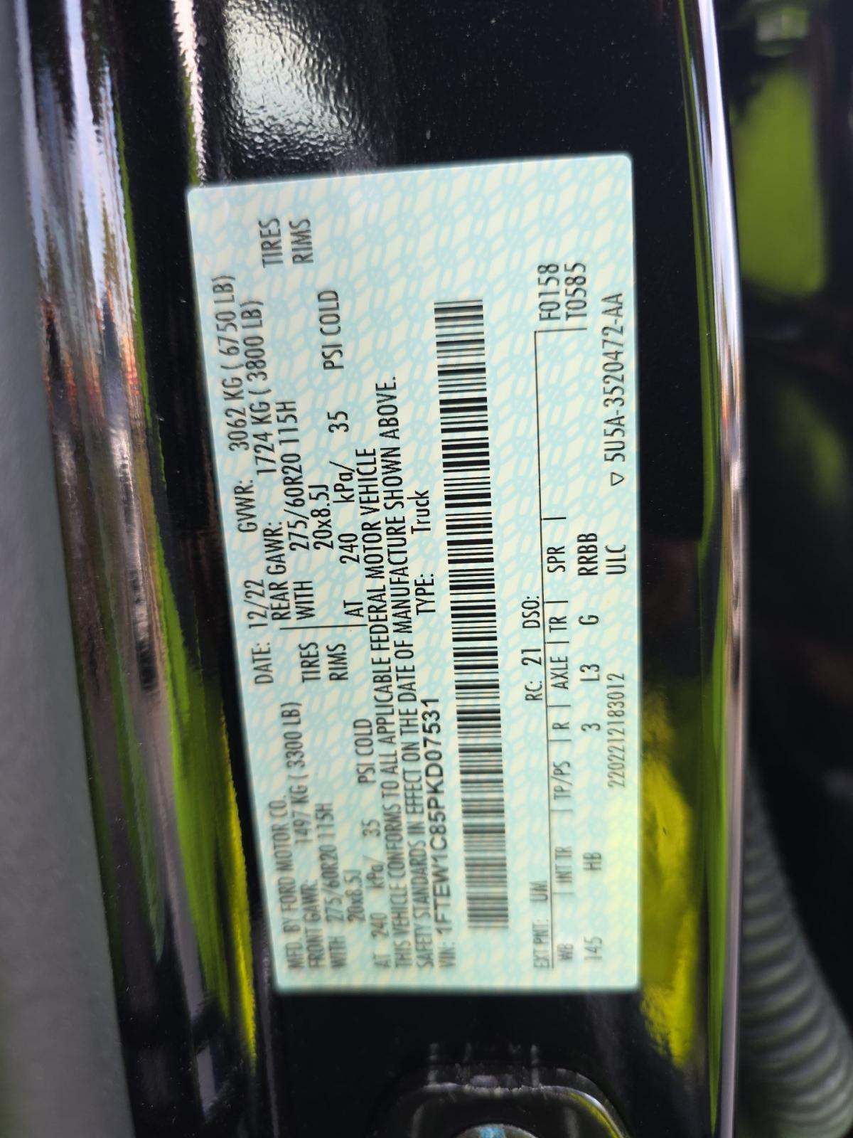 2023 Ford F-150 Lariat RWD