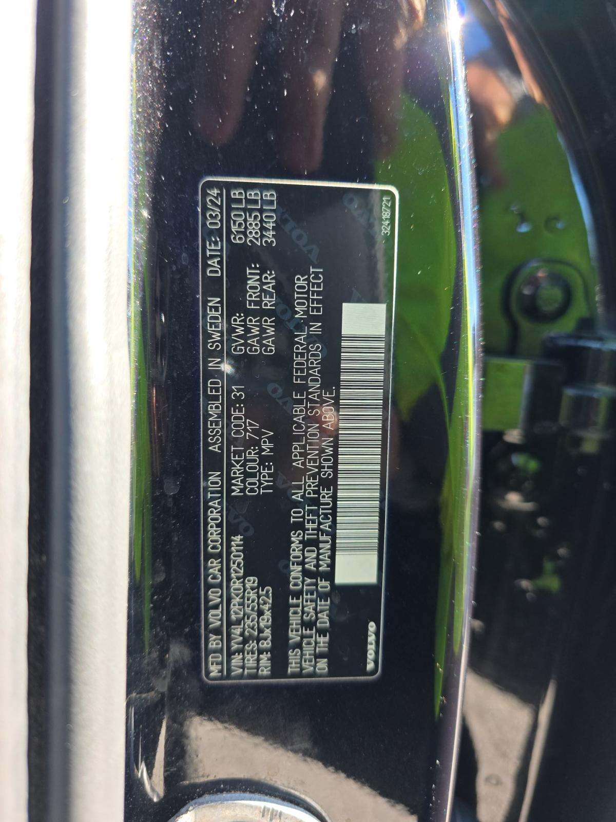 2024 Volvo XC90 B5 Core AWD