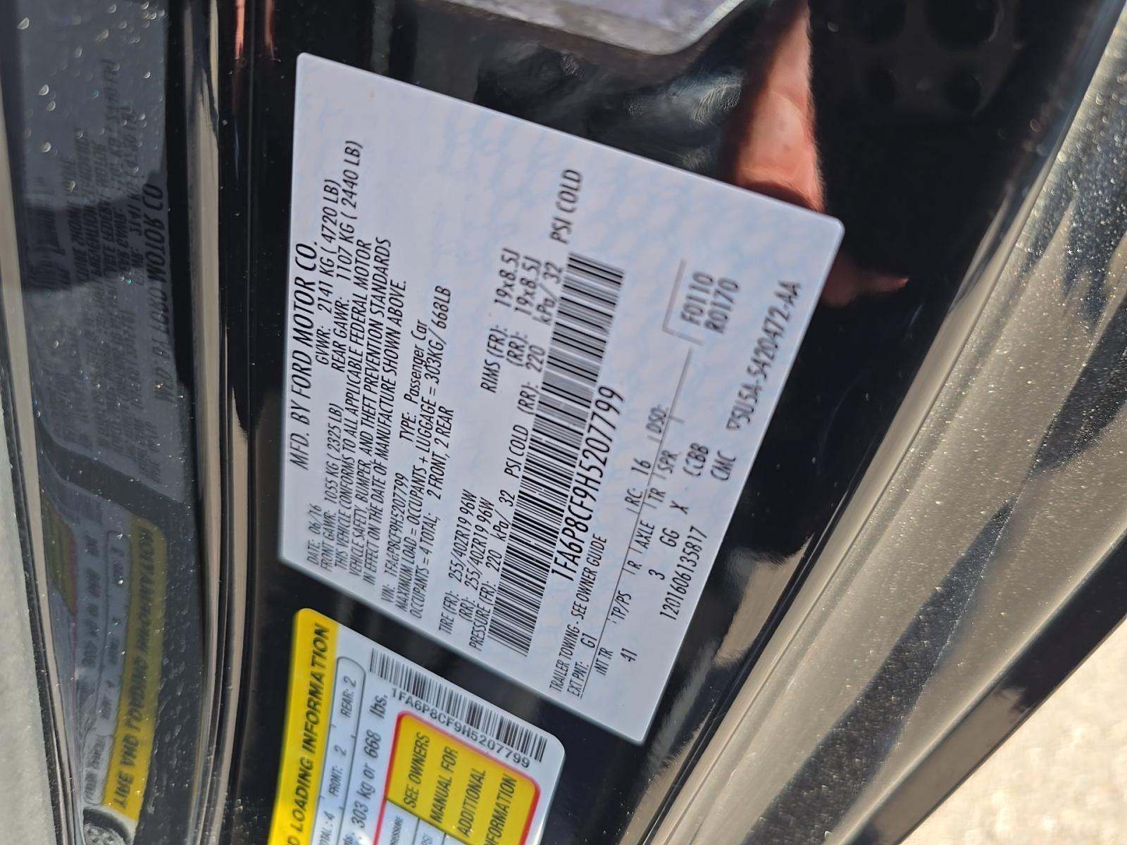 2017 Ford Mustang GT Premium RWD