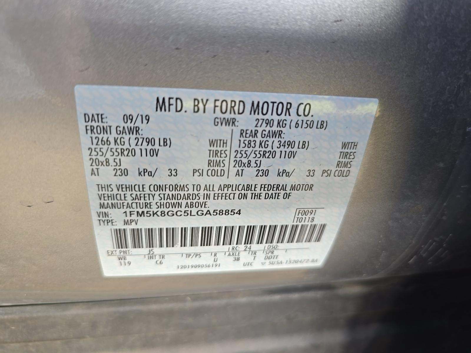 2020 Ford Explorer ST AWD