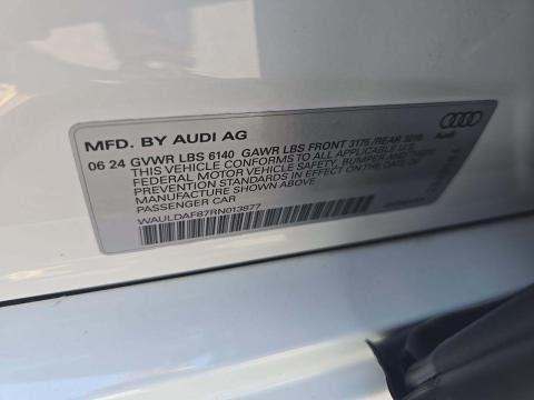 2024 Audi A8 Base AWD
