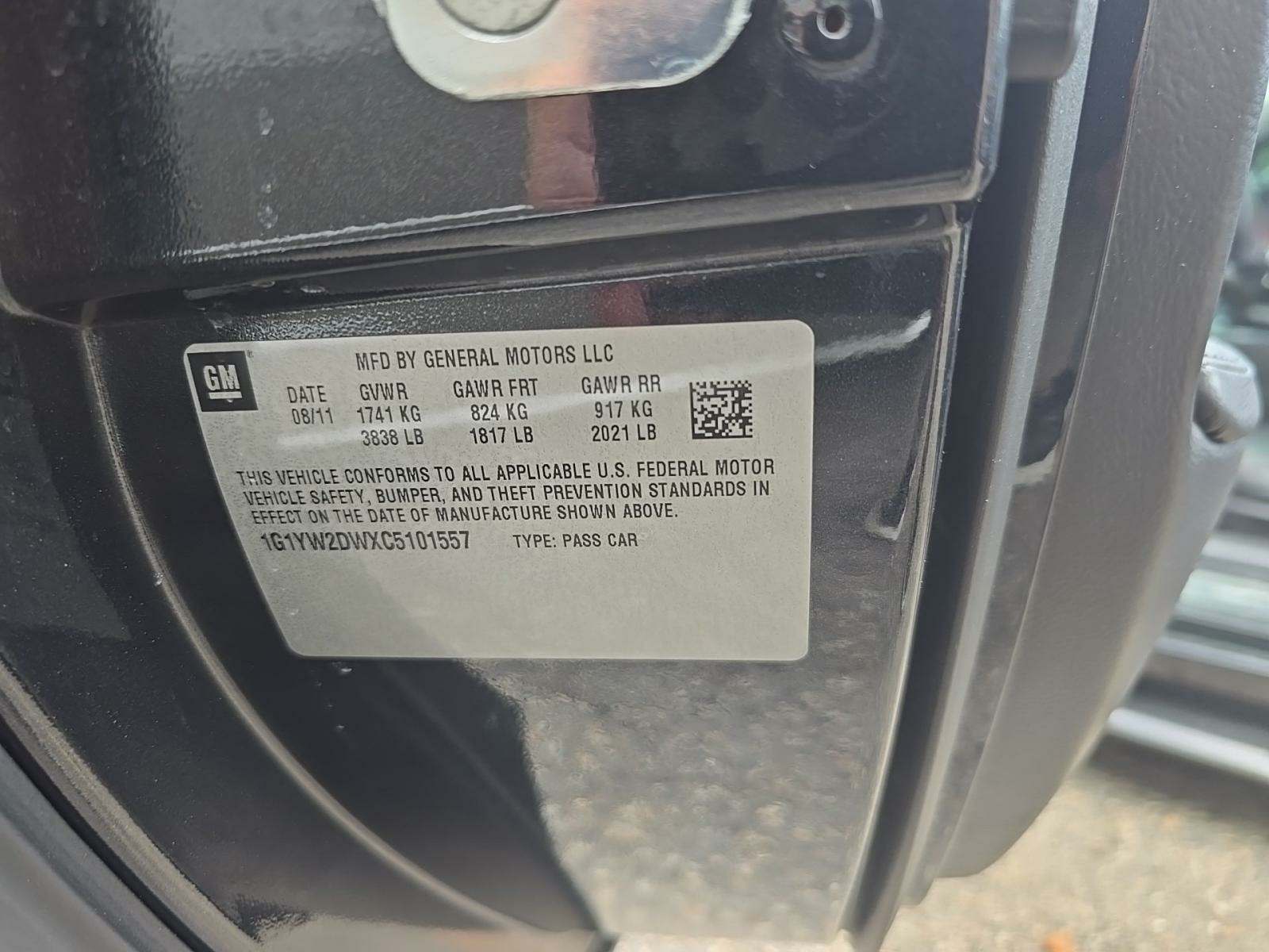 2012 Chevrolet Corvette Z16 Grand Sport RWD