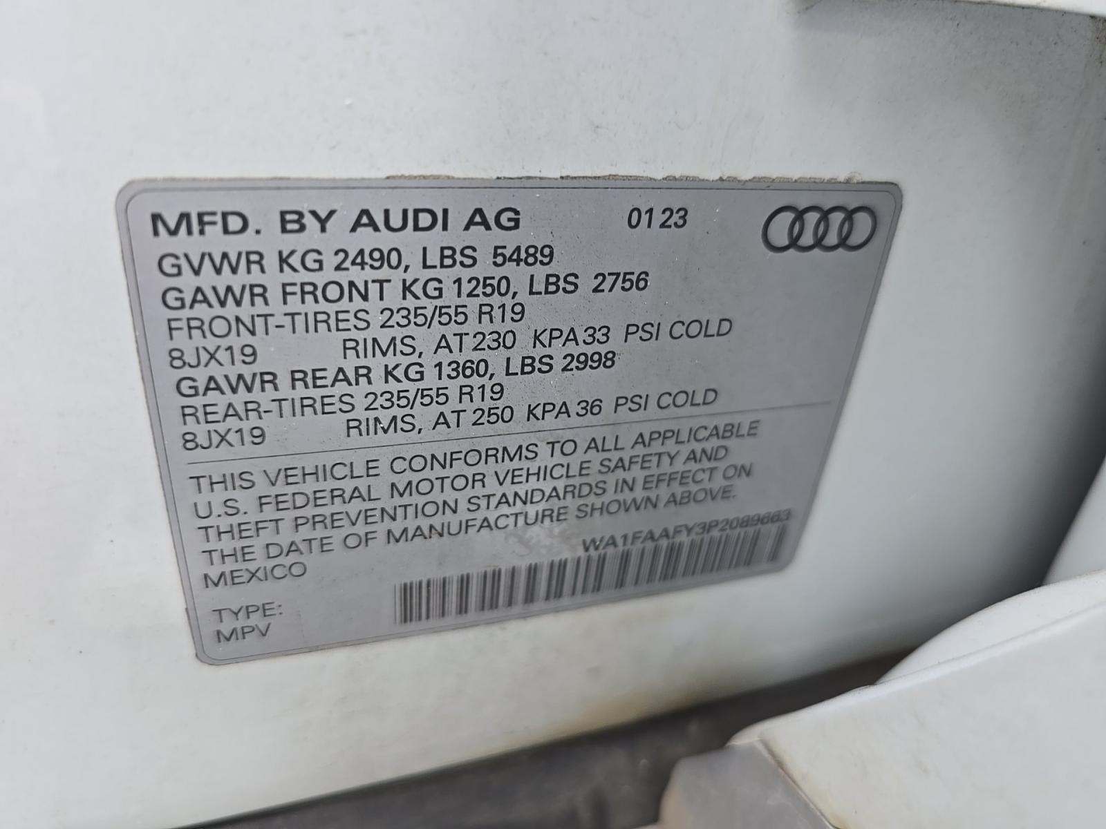 2023 Audi Q5 S line Prestige AWD