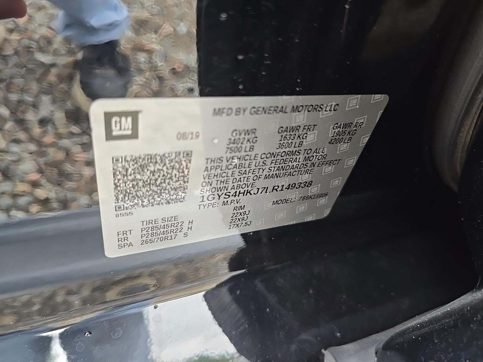 2020 Cadillac Escalade ESV Luxury AWD