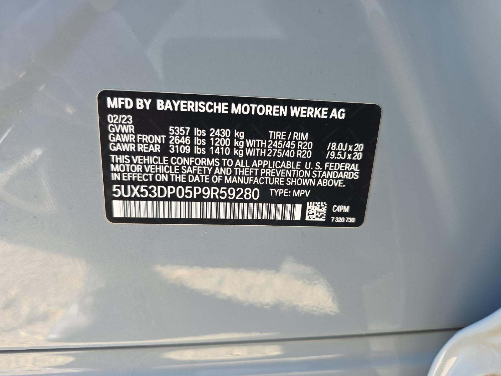 2023 BMW X3 xDrive30i AWD