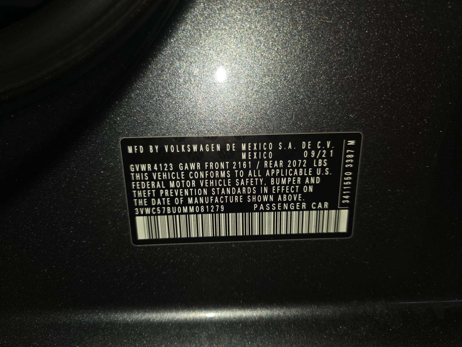 2021 Volkswagen Jetta 1.4T SE FWD