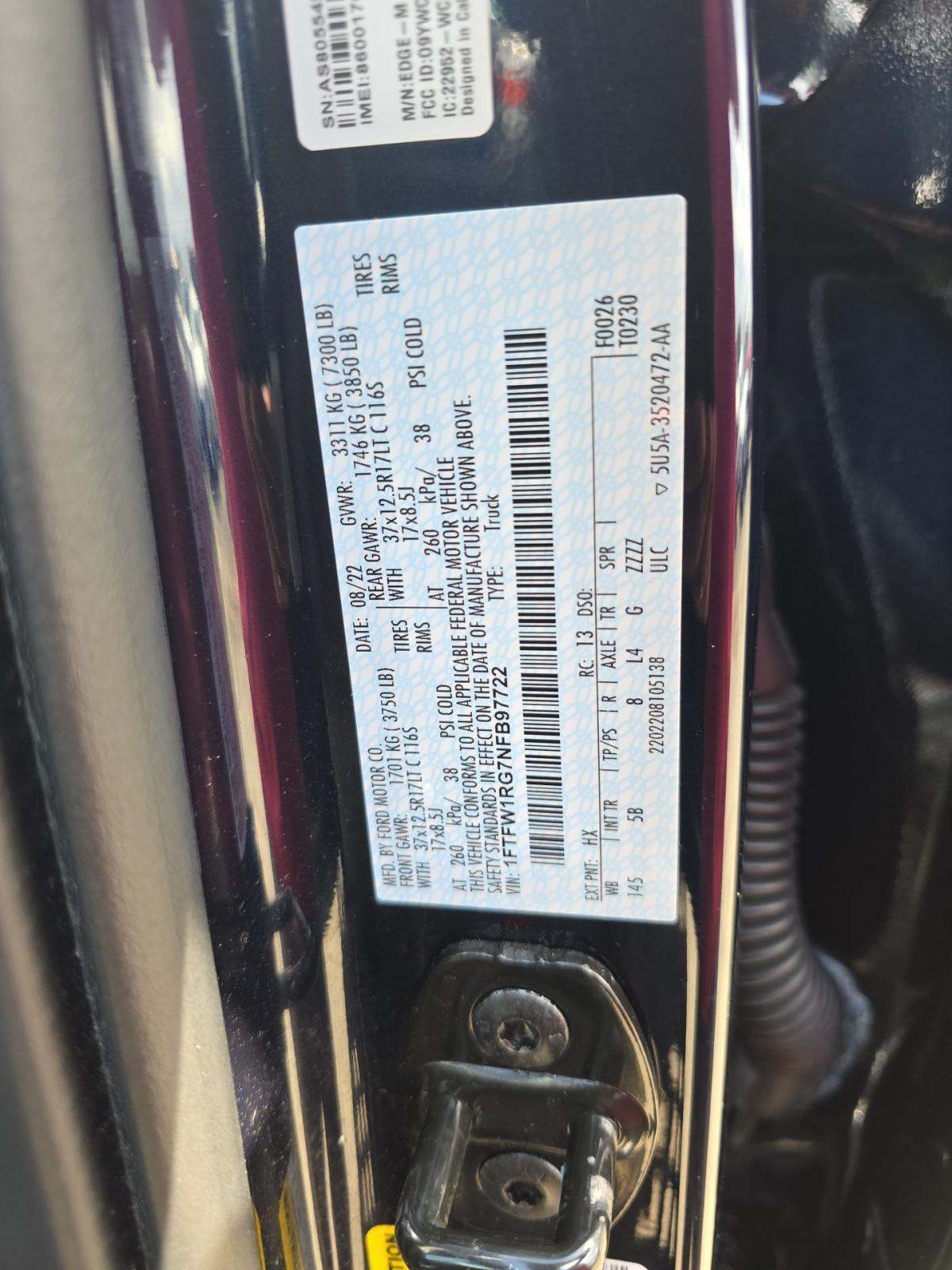 2022 Ford F-150 Raptor AWD