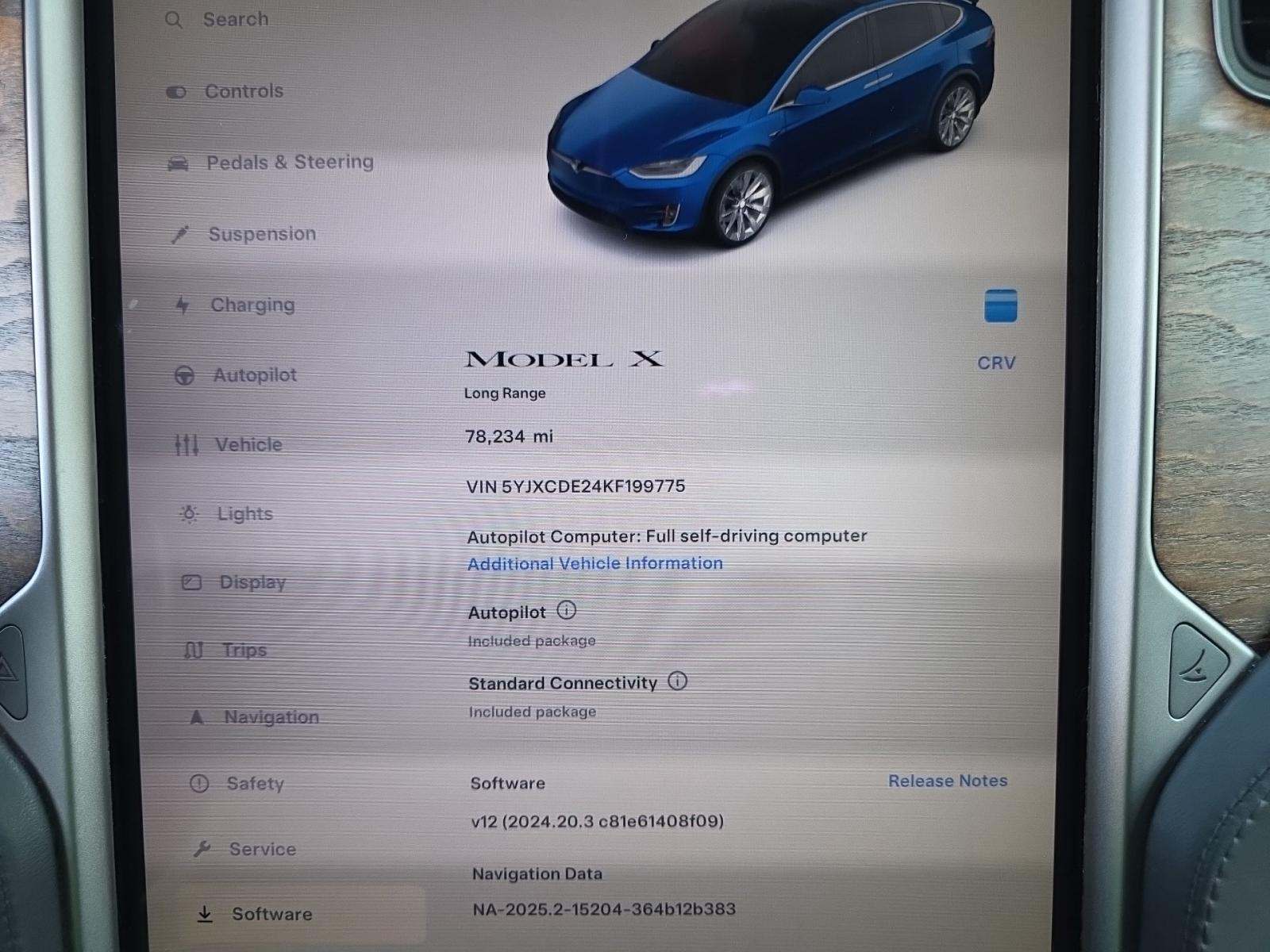 2019 Tesla Model X Long Range AWD