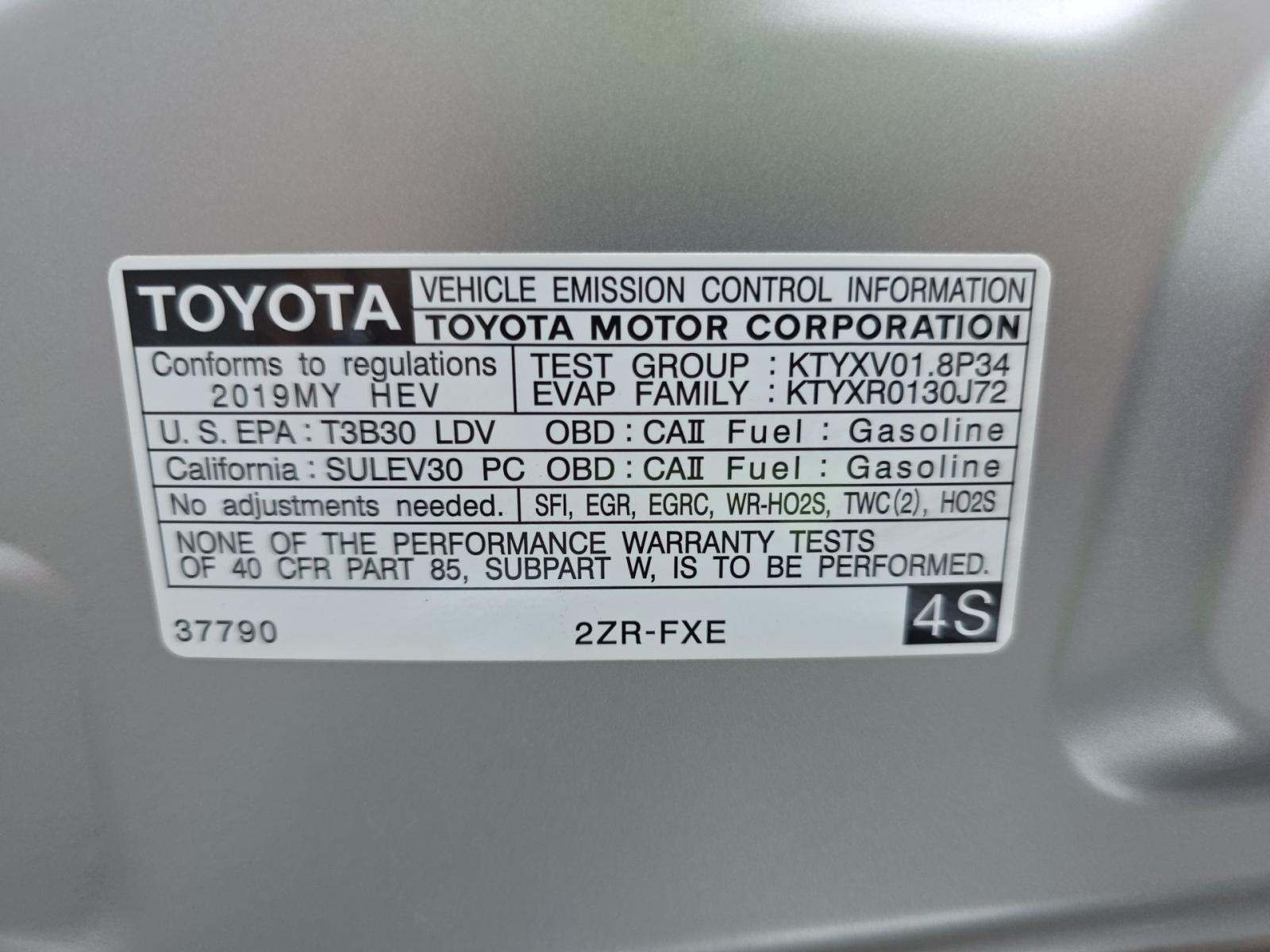 2019 Toyota Prius LE FWD