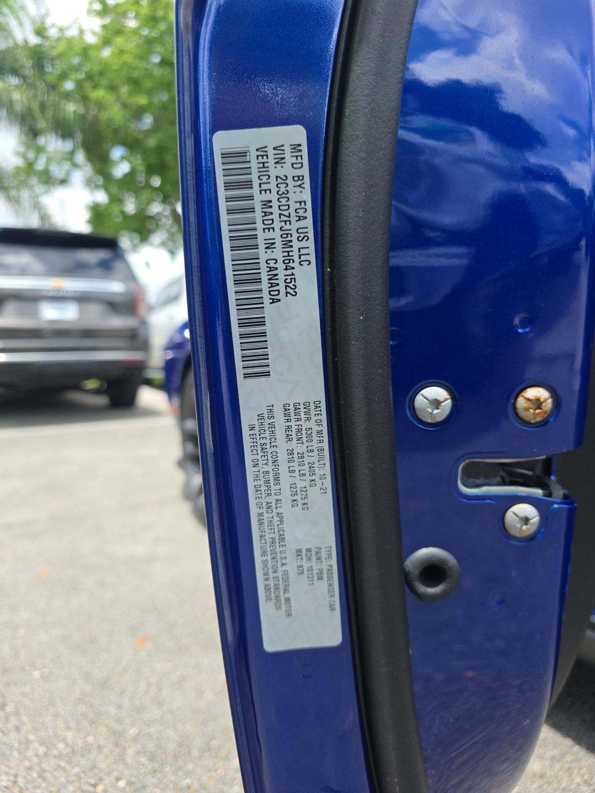 2021 Dodge Challenger R/T Scat Pack RWD