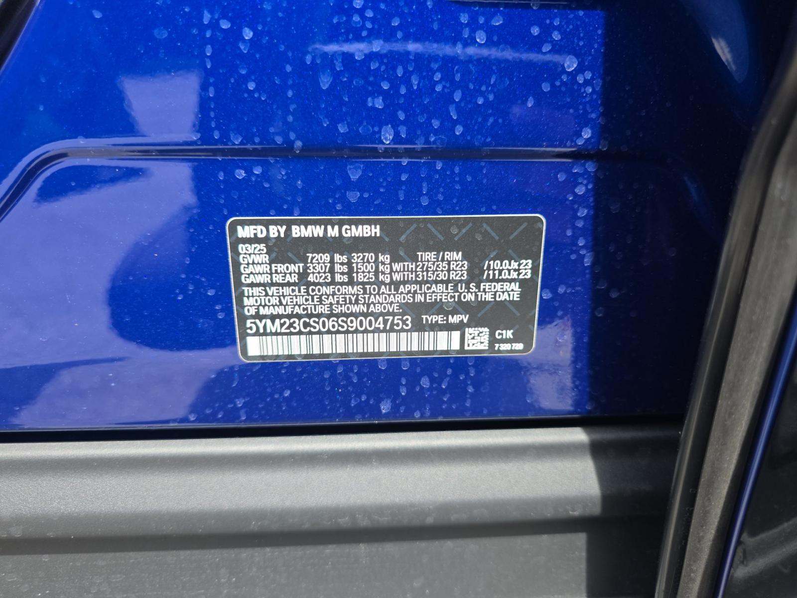 2025 BMW XM Base AWD