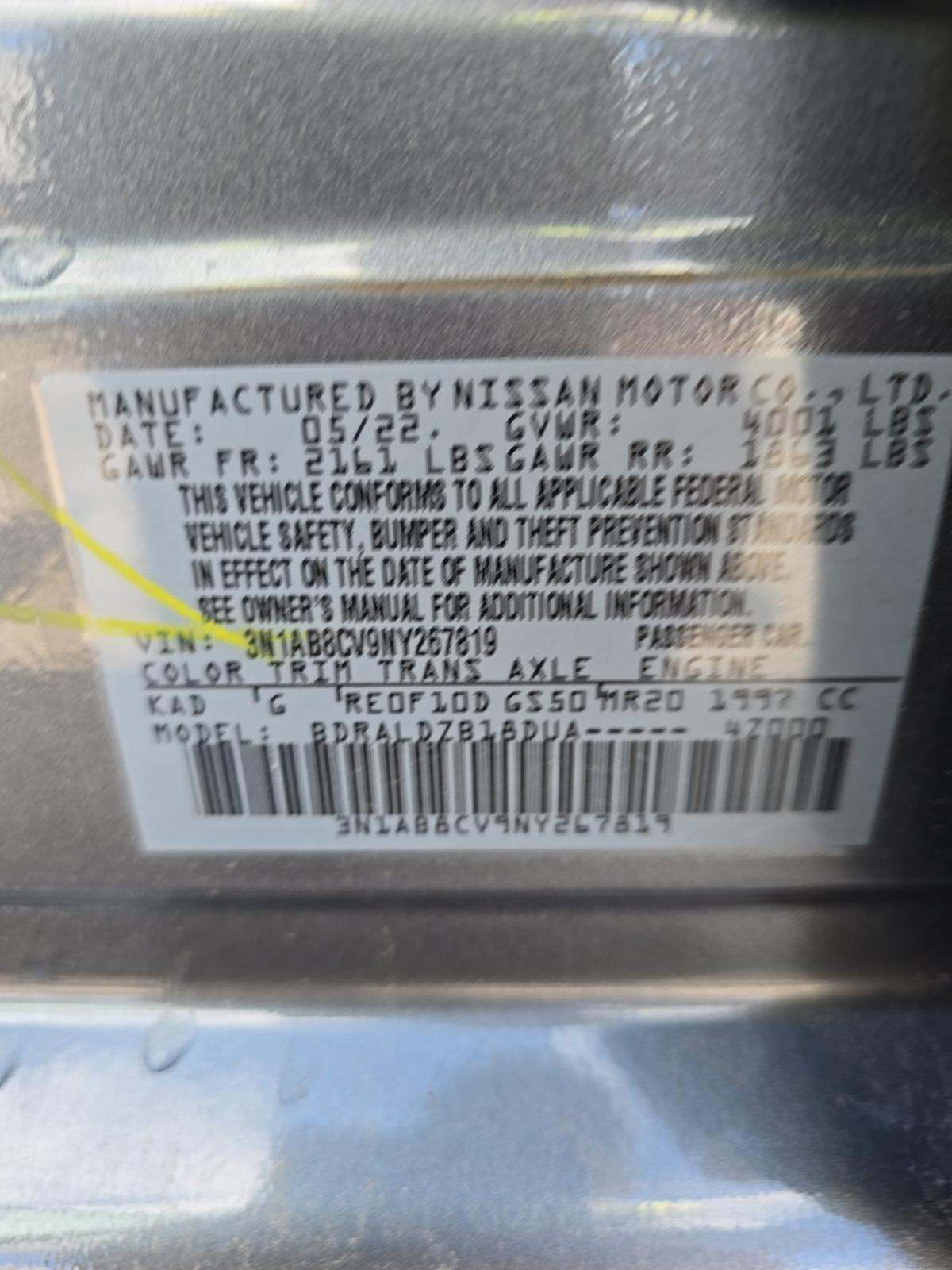 NISSAN SENTRA - 1
