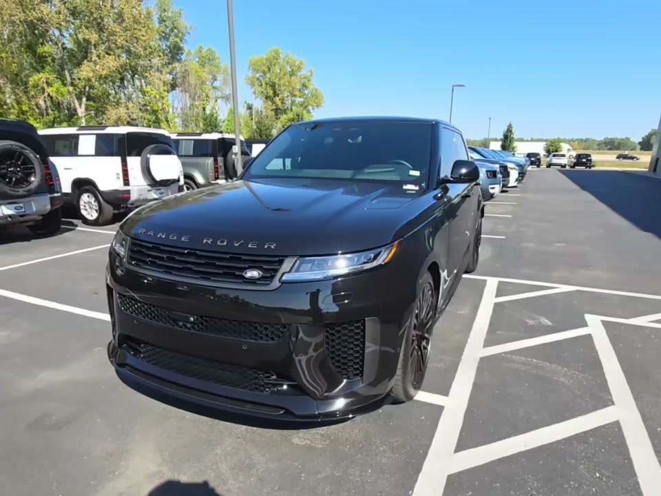 2024 Land Rover Range Rover Sport SV Edition One Obsidian Black AWD