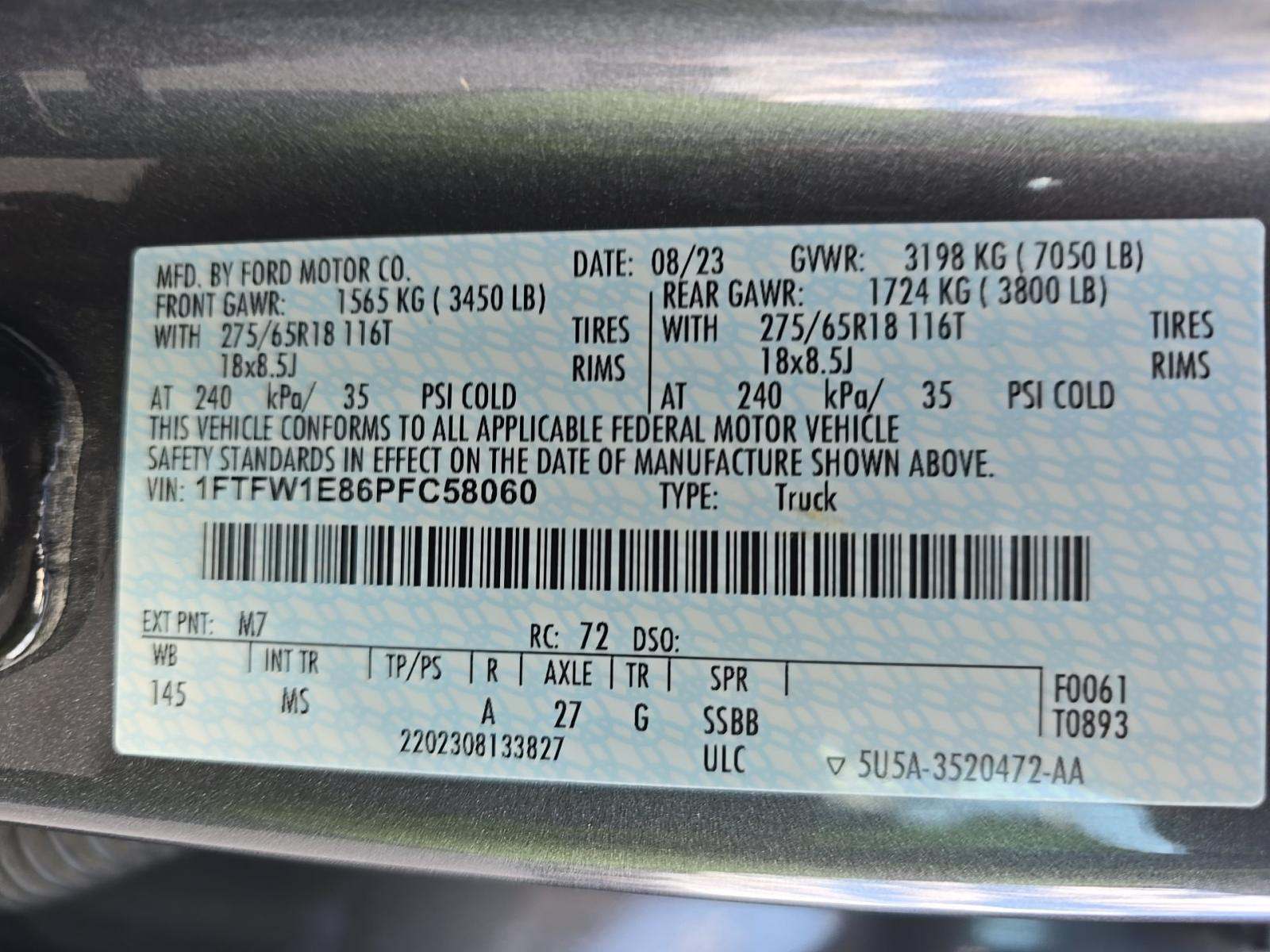 2023 Ford F-150 XLT AWD