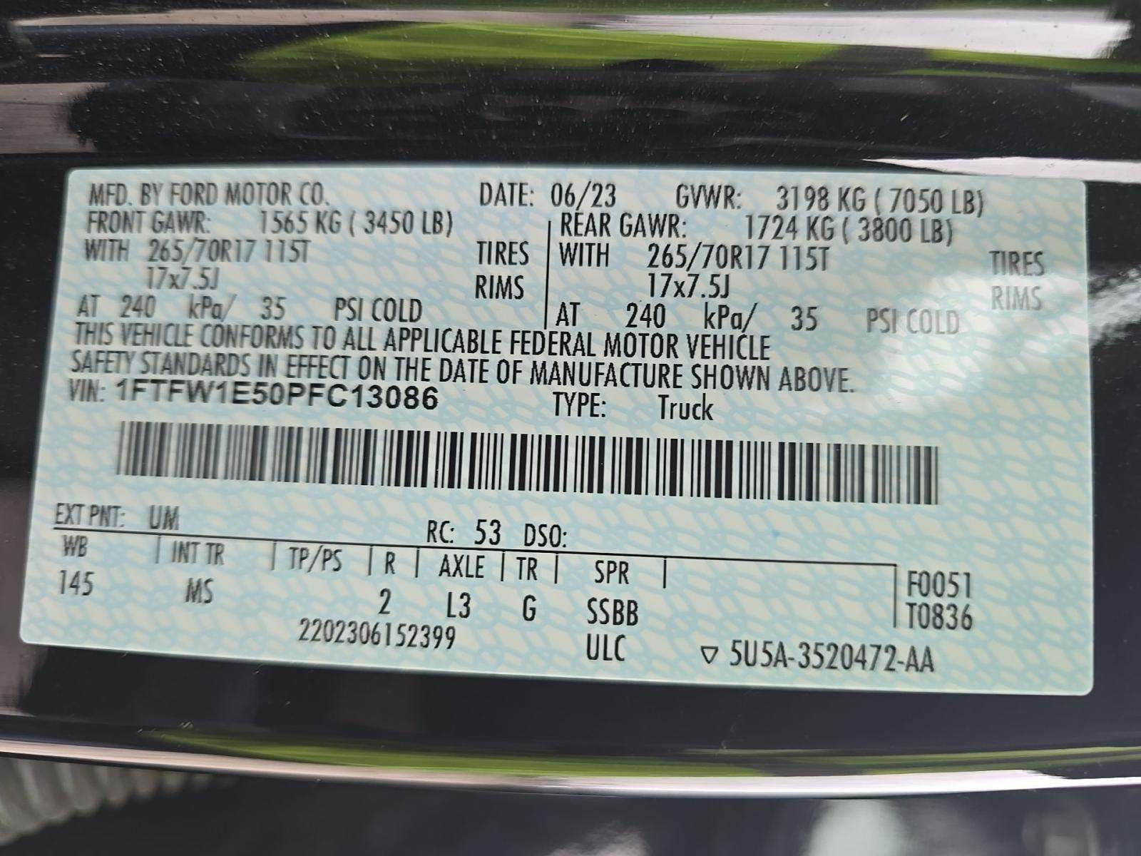 2023 Ford F-150 XLT AWD