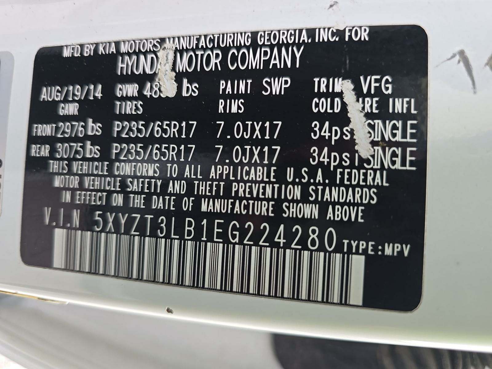 2014 Hyundai Santa Fe Sport Base FWD