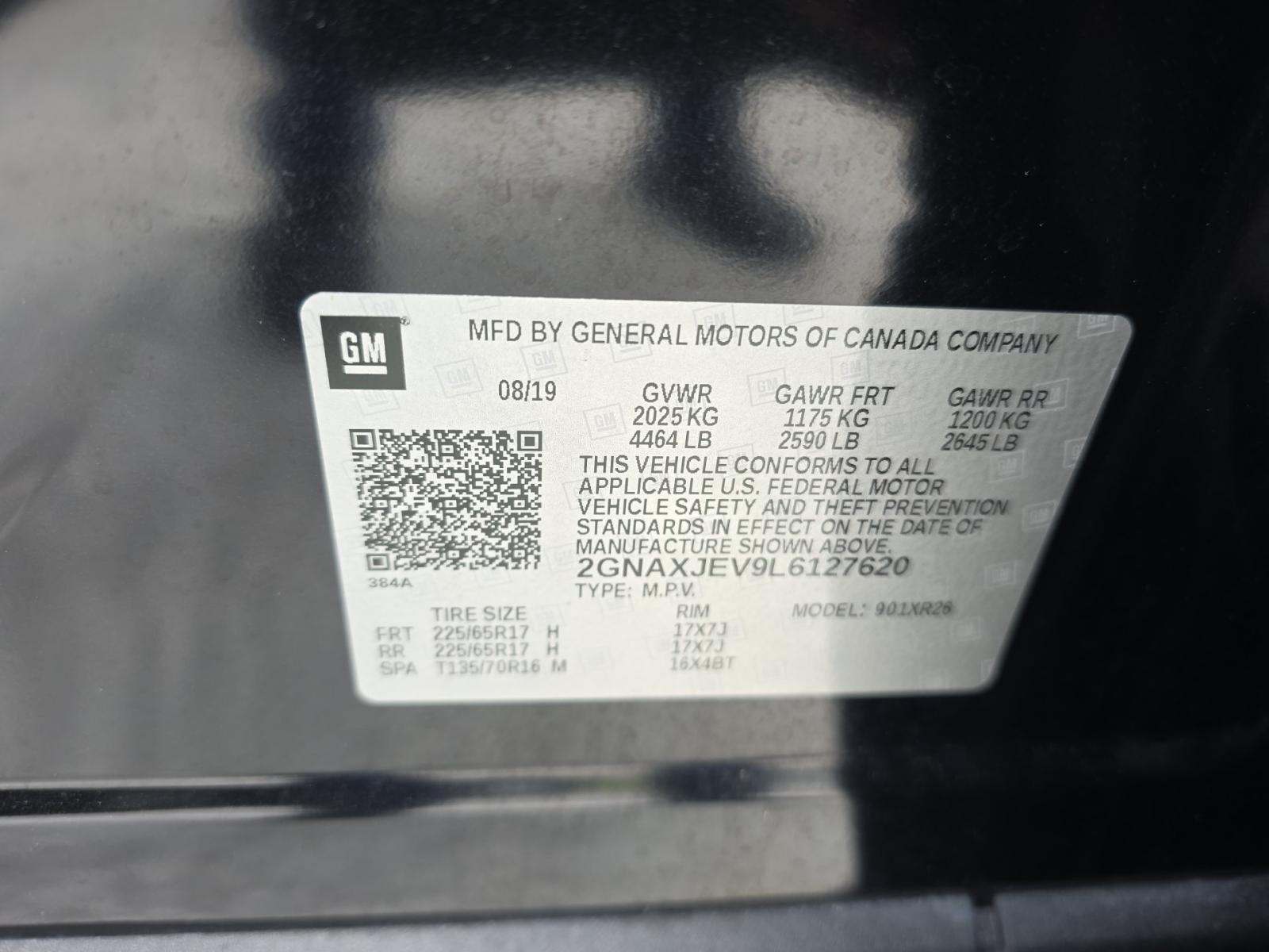 2020 Chevrolet Equinox LT FWD
