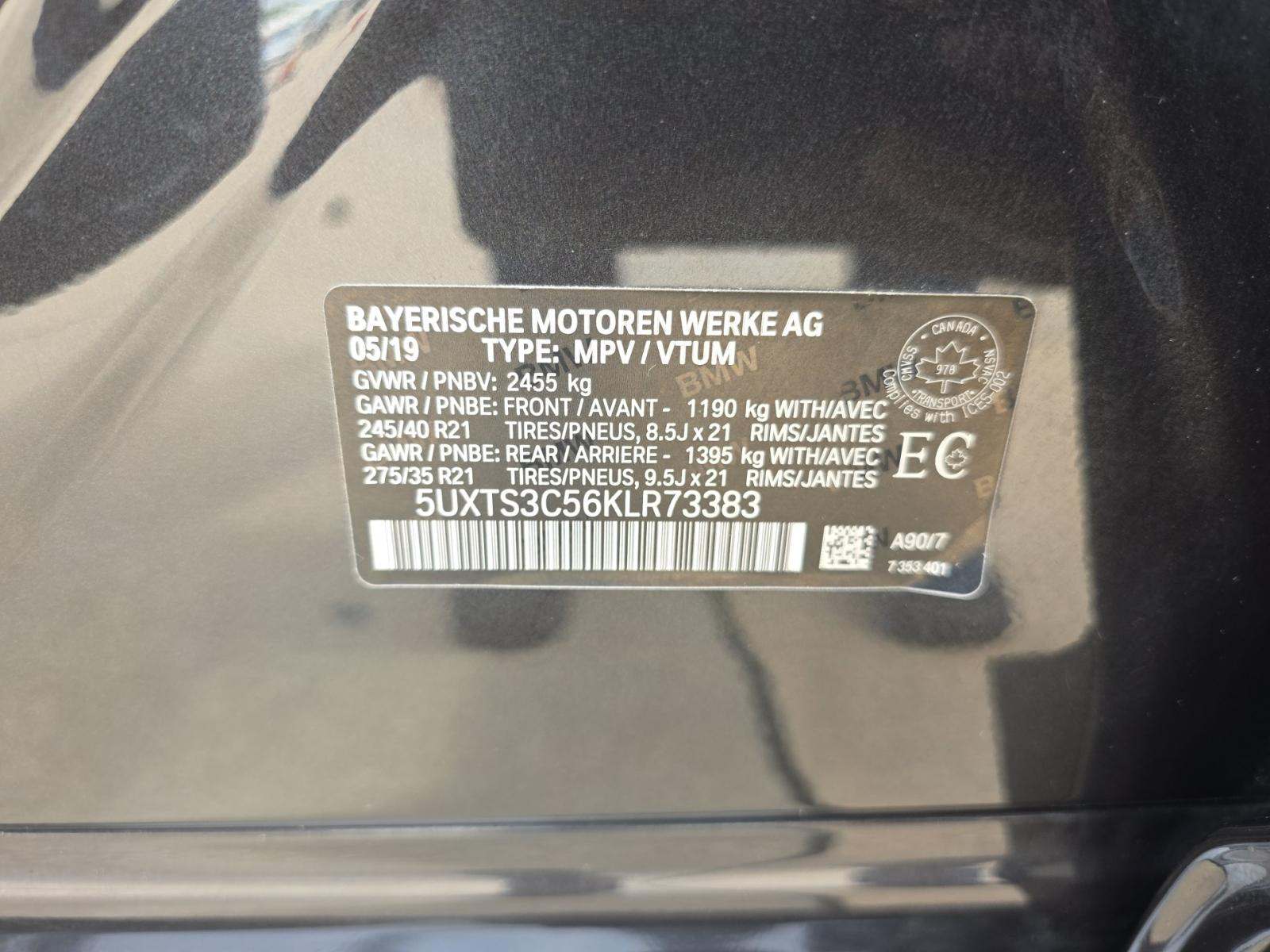 2019 BMW X3 M40i AWD