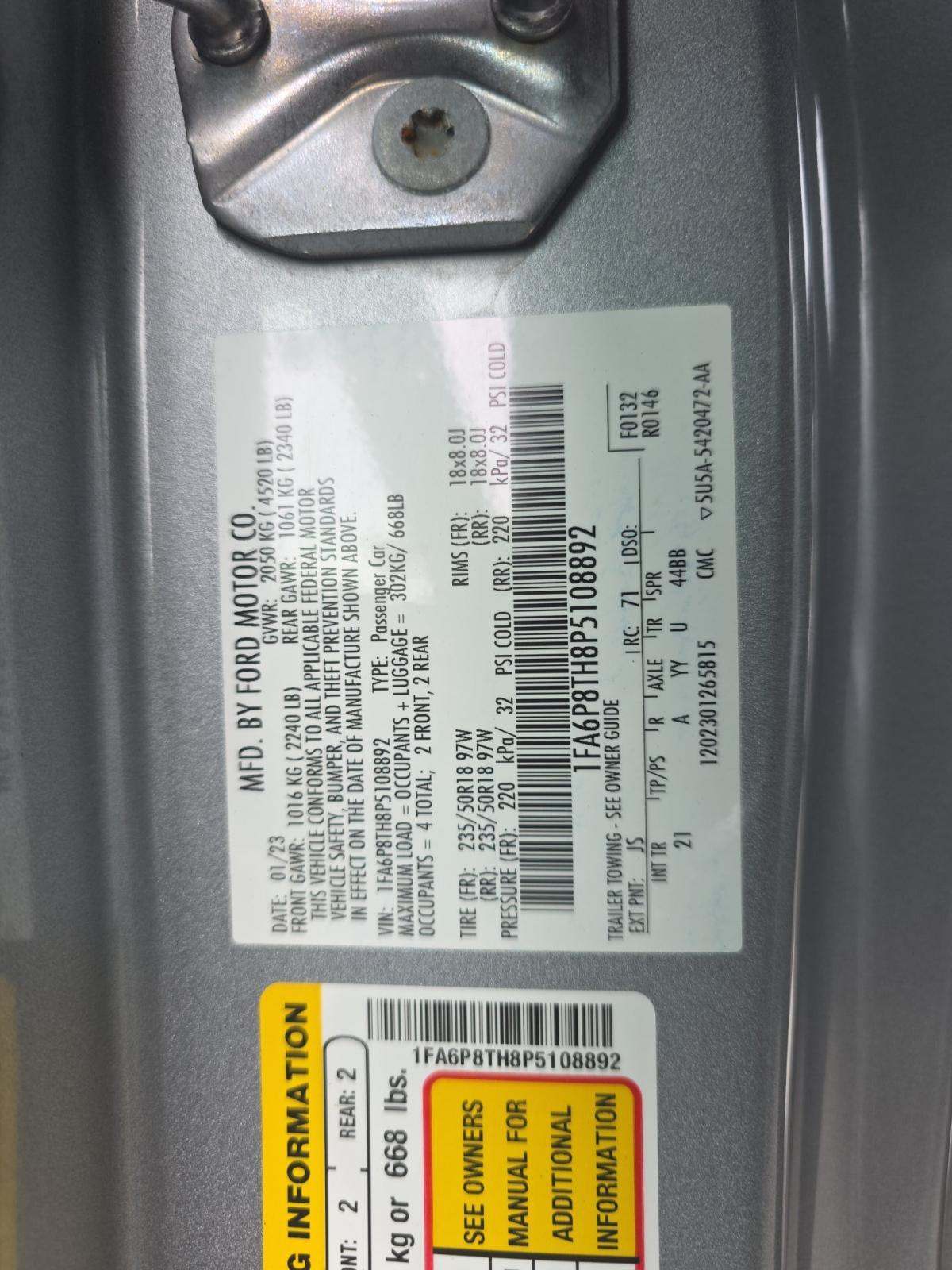 2023 Ford Mustang EcoBoost RWD