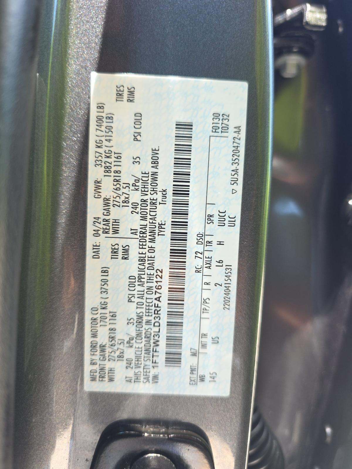 2024 Ford F-150 Hybrid XLT AWD