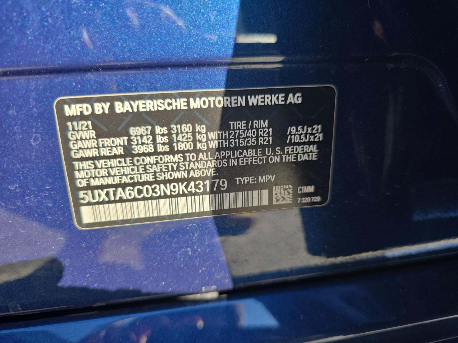 2022 BMW X5 xDrive45e AWD