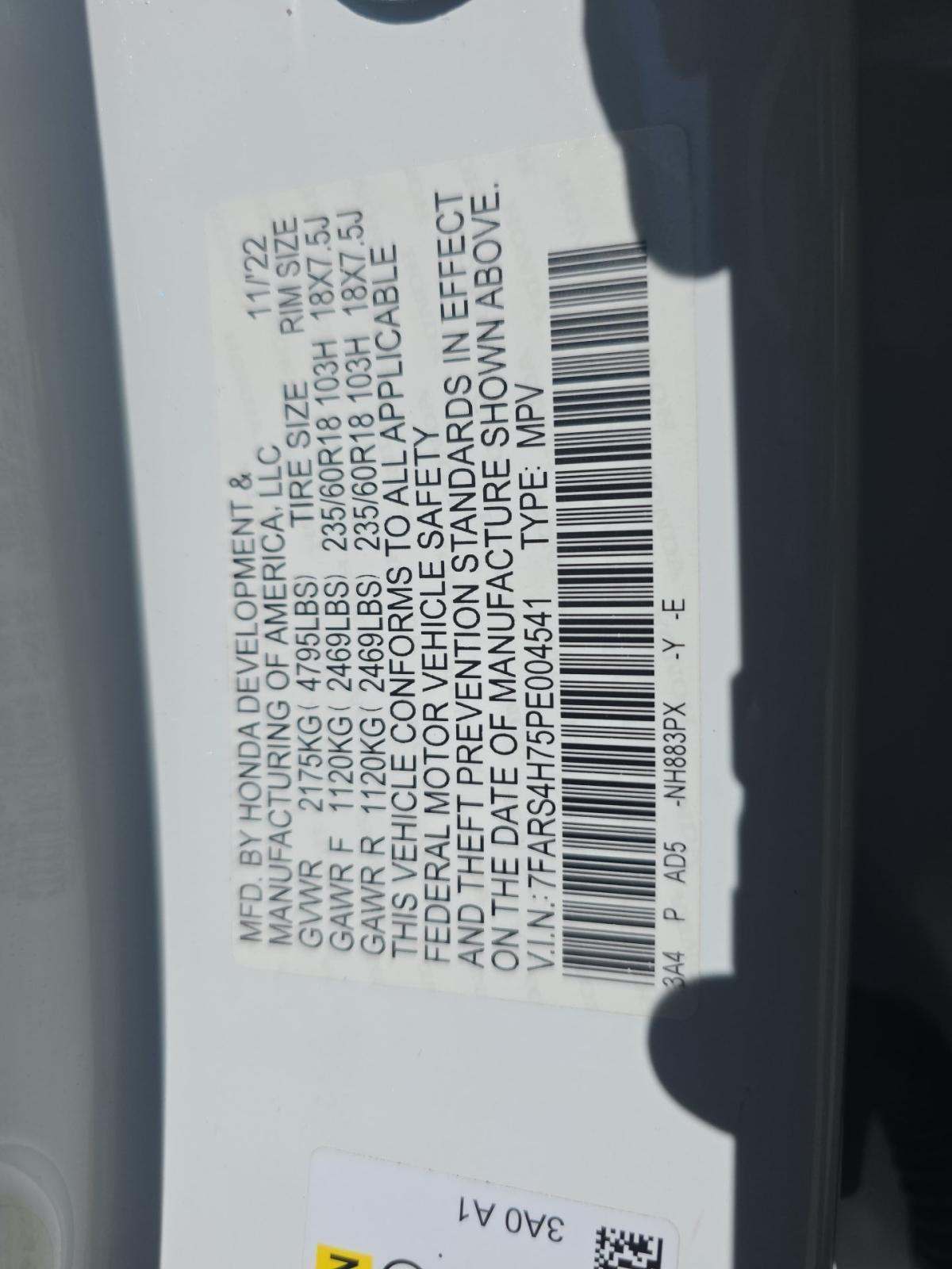 2023 Honda CR-V EX-L AWD