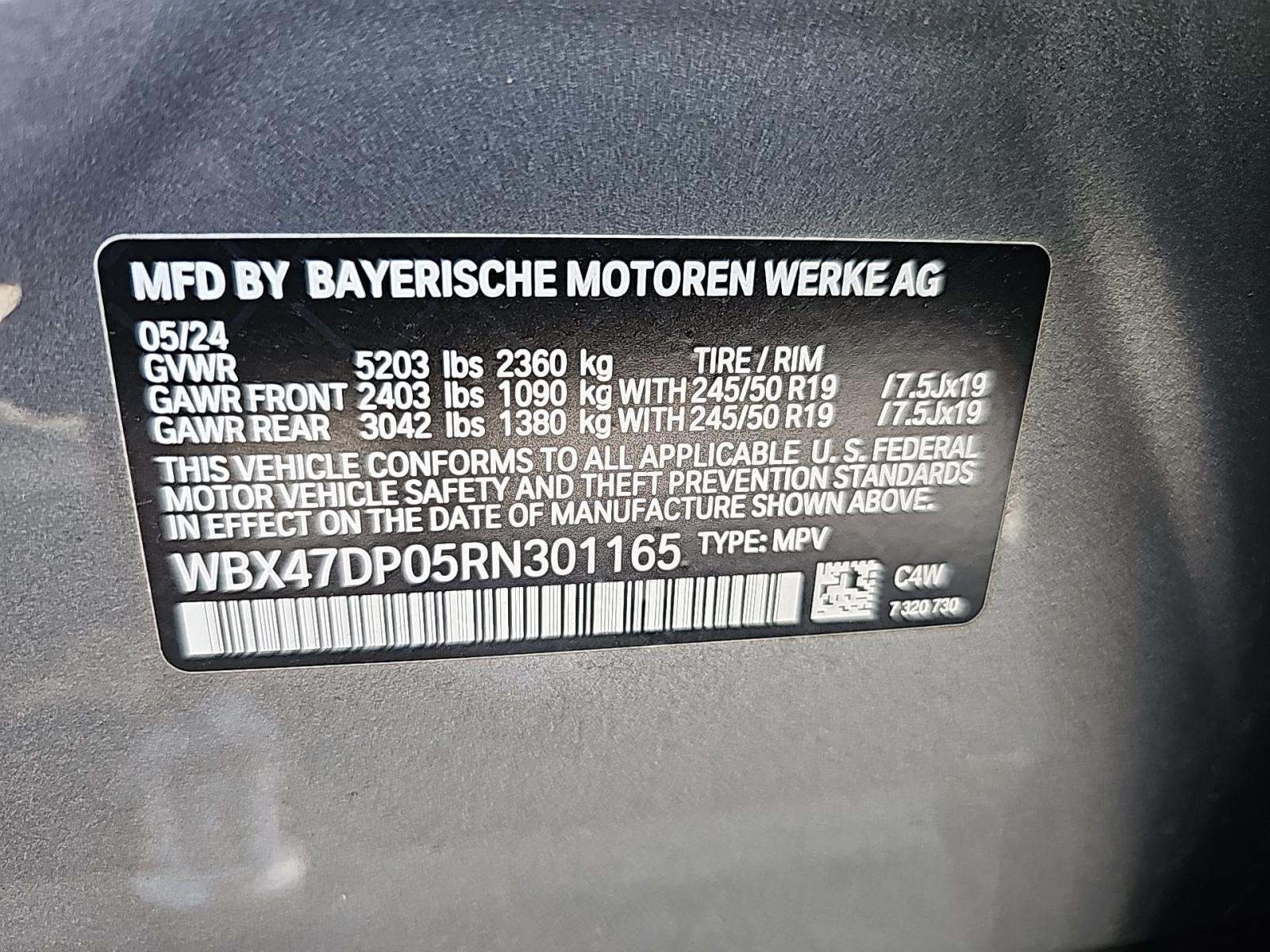 2024 BMW X3 sDrive30i RWD