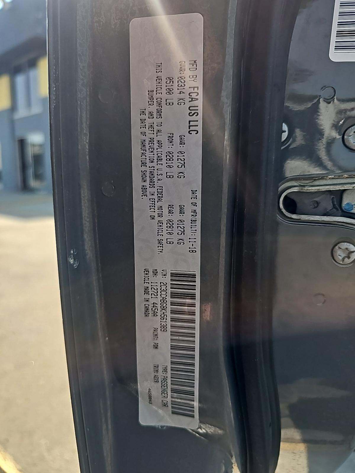 2019 Chrysler 300 S RWD